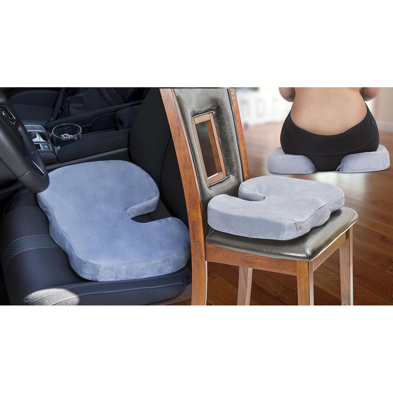 Cojín para Coccix Dr. Flink - Almohada Espuma de Memoria 45.5x35.3cm