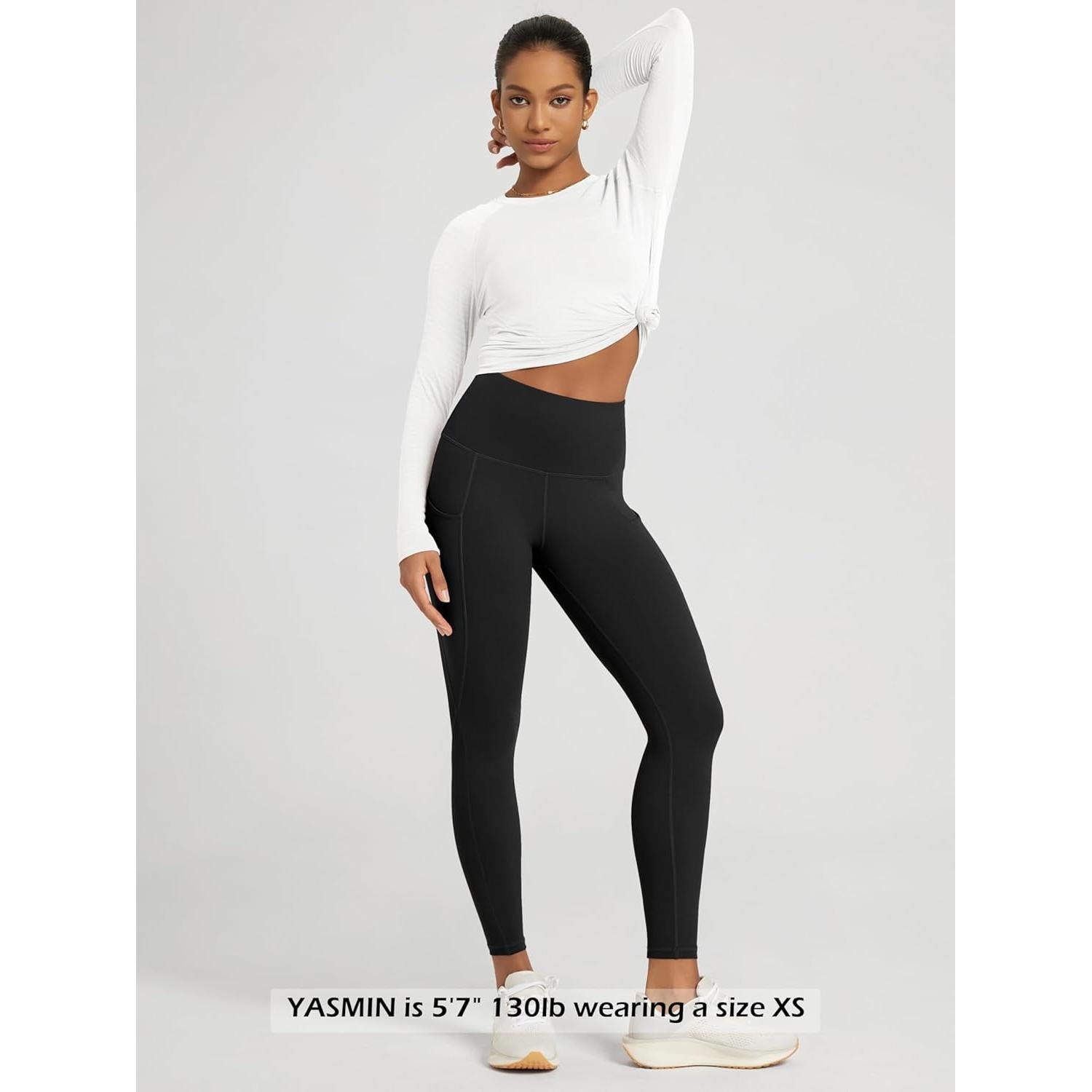 Leggings de Yoga ODODOS para Mujeres - Cintura Alta, 63.5 cm