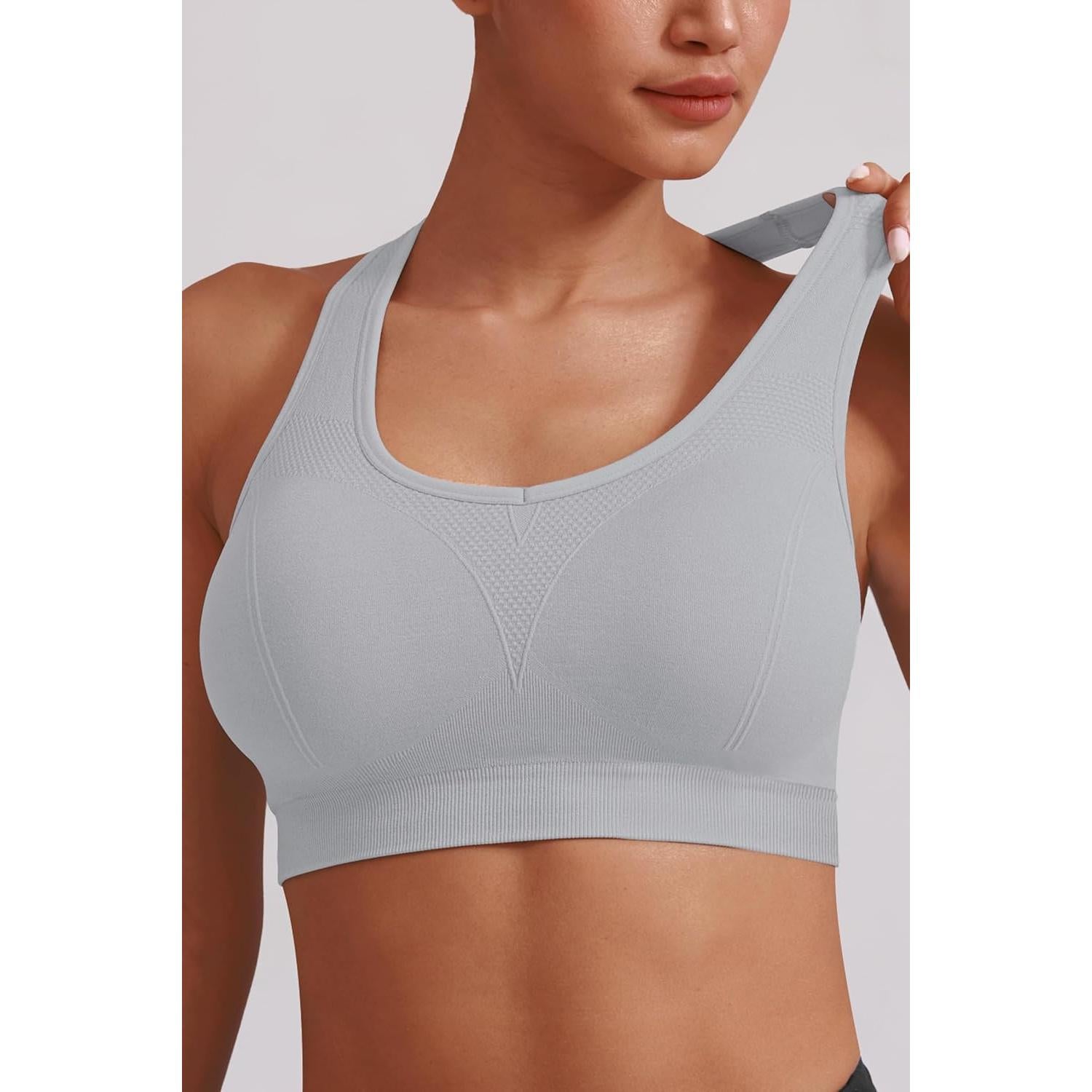 Sujetador Deportivo Alto Soporte MIRITY Mujeres Y Espalda Acolchada