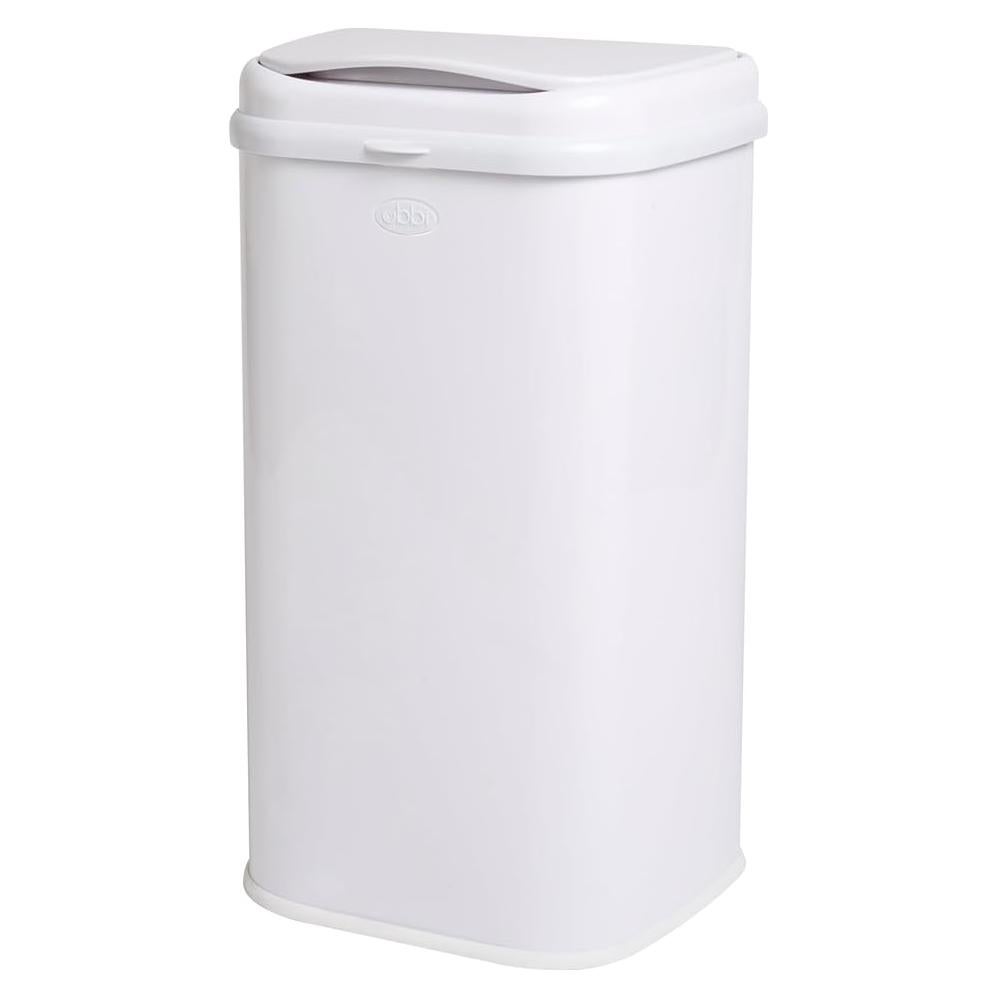 Cubo de Pañales para Adultos Ubbi, Acero Inoxidable Blanco, 49.2L