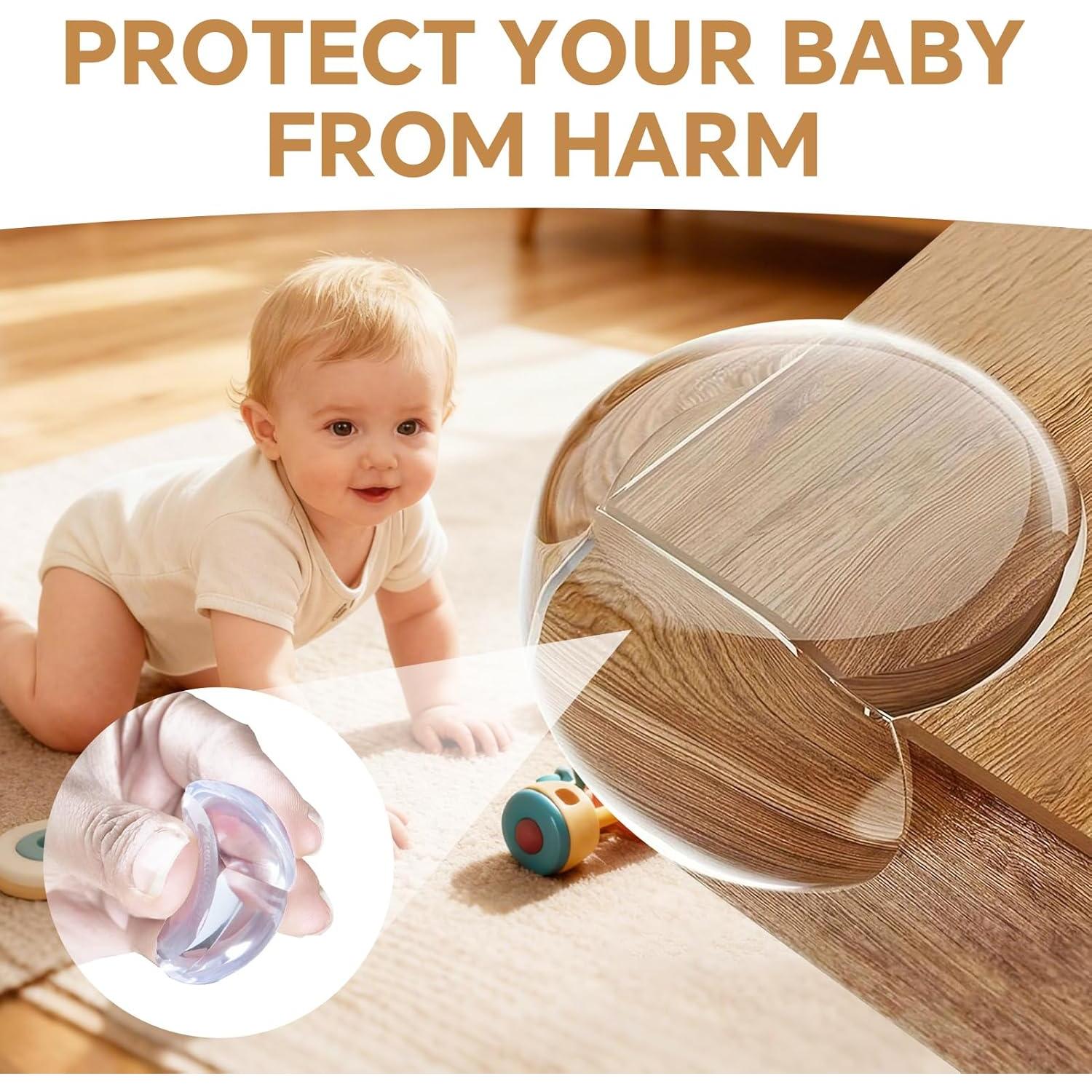 Paquete de 16 Protectores de Esquinas Transparentes Liqqlex