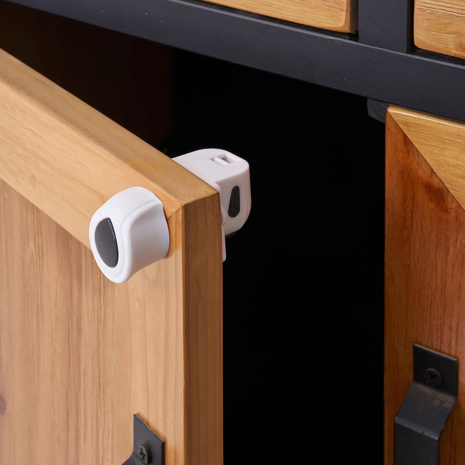 Cerraduras Magnéticas de Seguridad VEVOR para Niños - 20 Paquetes