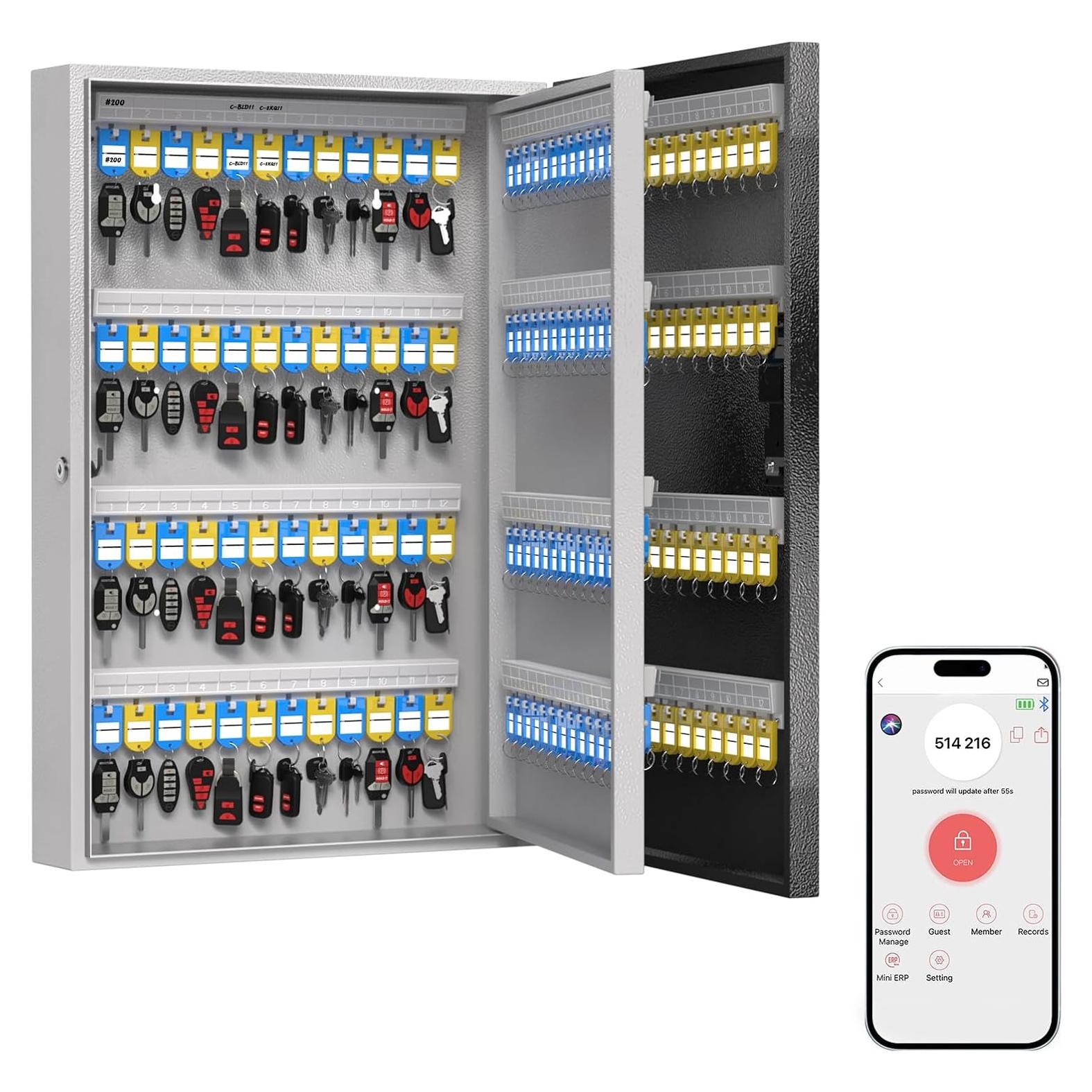 Caja de Llave Inteligente WeHere 192 con Bluetooth y Wi-Fi