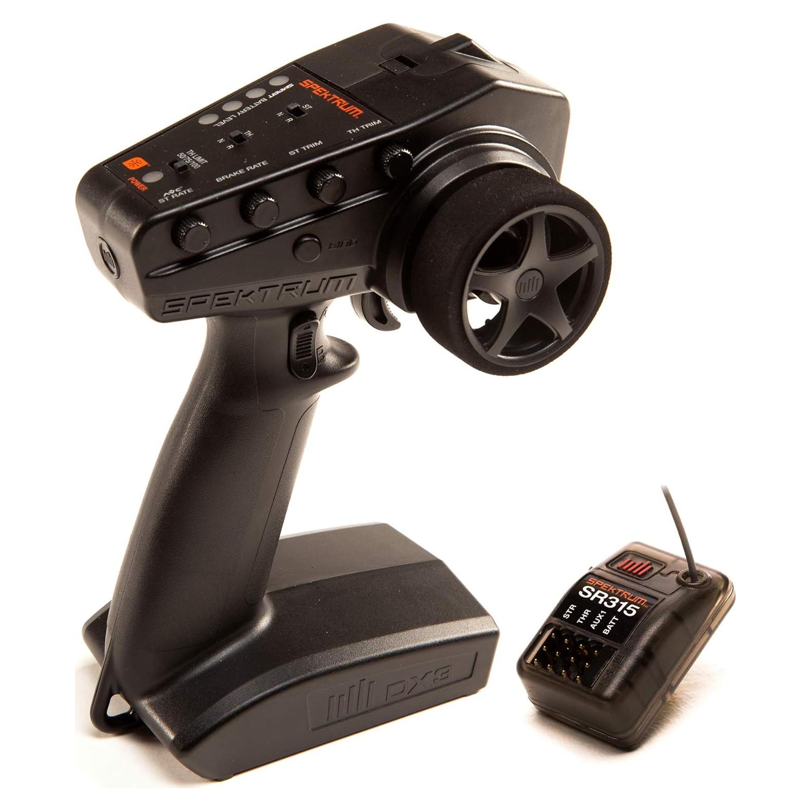 Transmisor Spektrum DX3 Smart 3 Canales con Receptor SR315