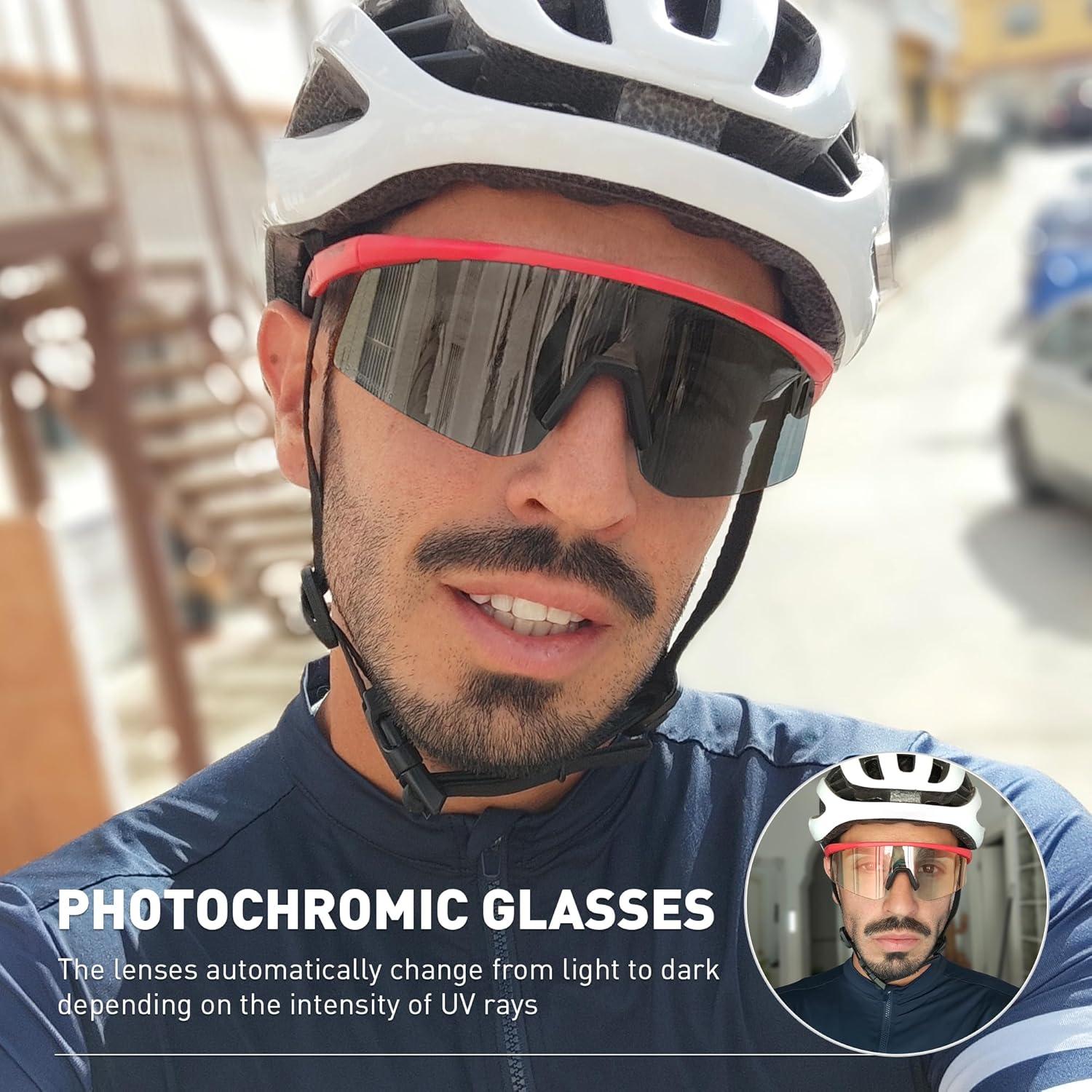 Gafas de Ciclismo SCVCN S120 Fotoquímicas UV400 TR90