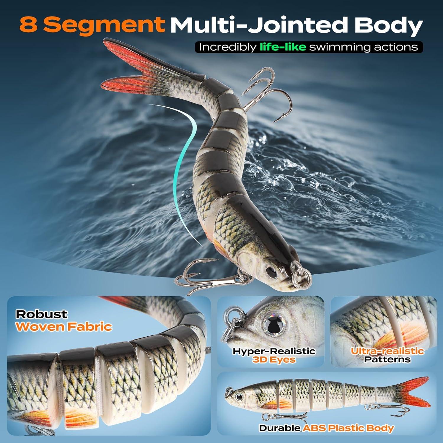 Caja de Pesca PLUSINNO 4 Capas con 547 Accesorios - Naranja