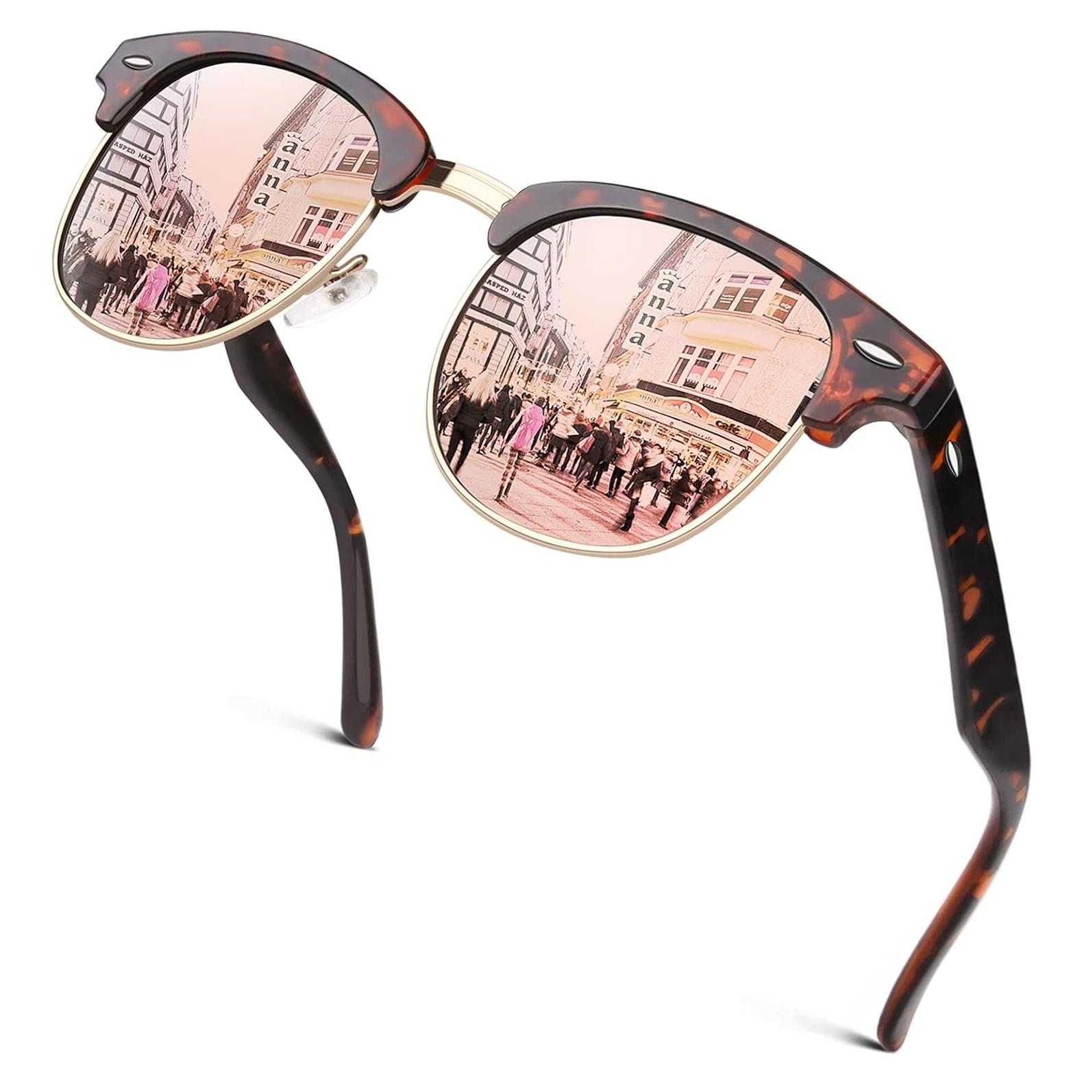 Gafas de Sol GQUEEN Polarizadas Clásicas para Hombres y Mujeres