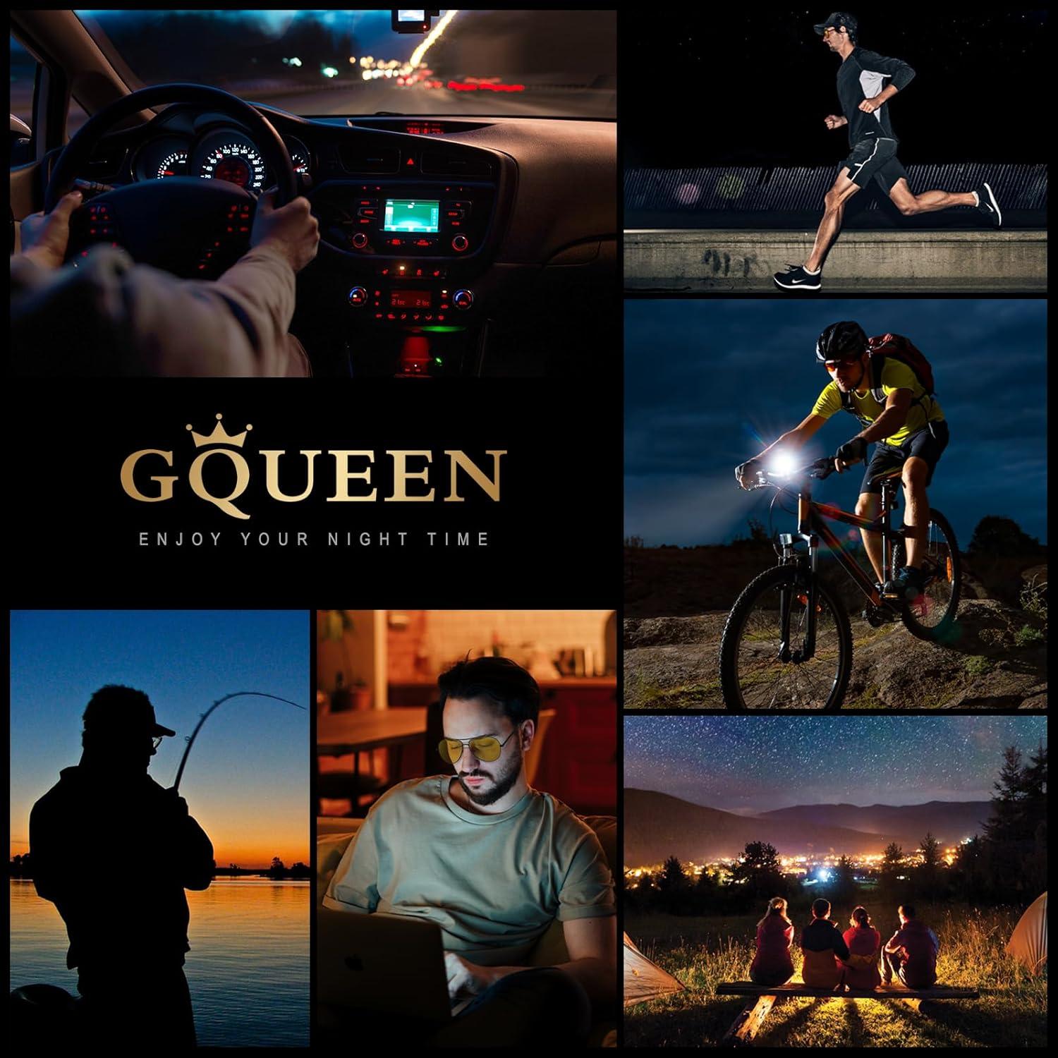 Gafas de Sol GQUEEN GQO6 Polarizadas para Hombres y Mujeres