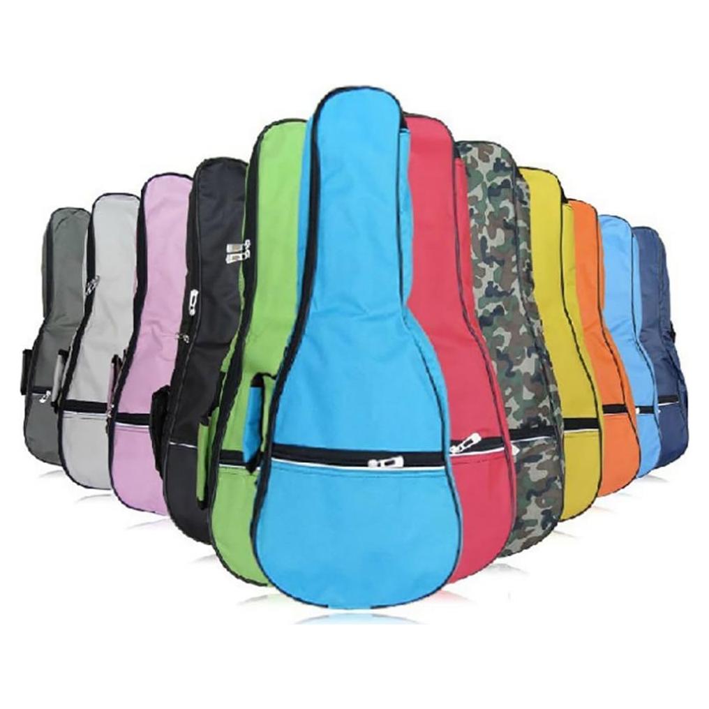 Funda Impermeable para Ukulele Soprano 21" Algodón Negro