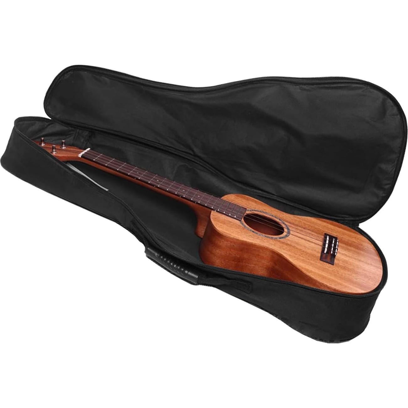 Funda de Ukulele Soprano 54.9cm Farcaya Negra Acolchada