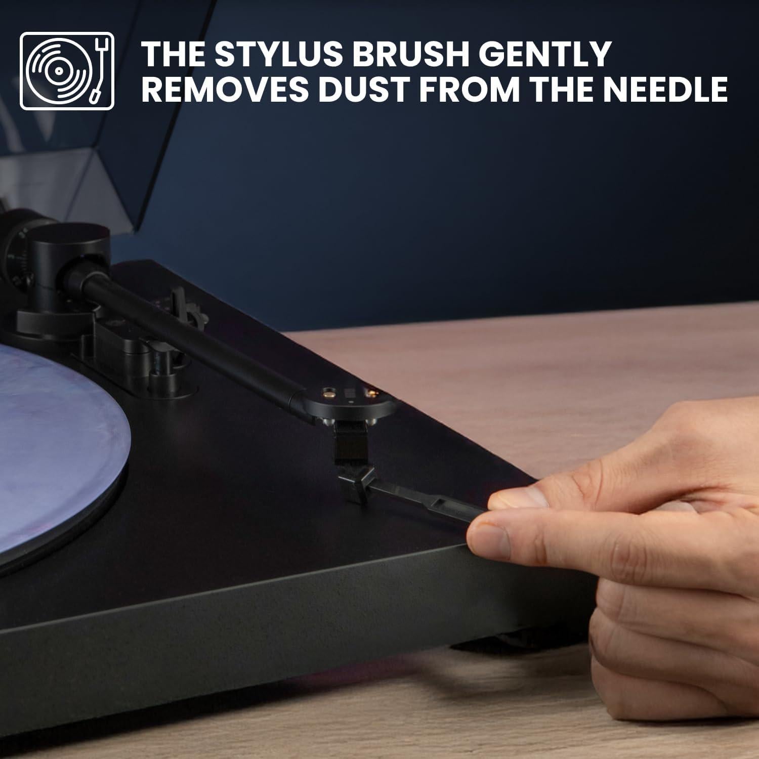 Kit de Limpieza de Discos de Vinilo Big Fudge 4 en 1