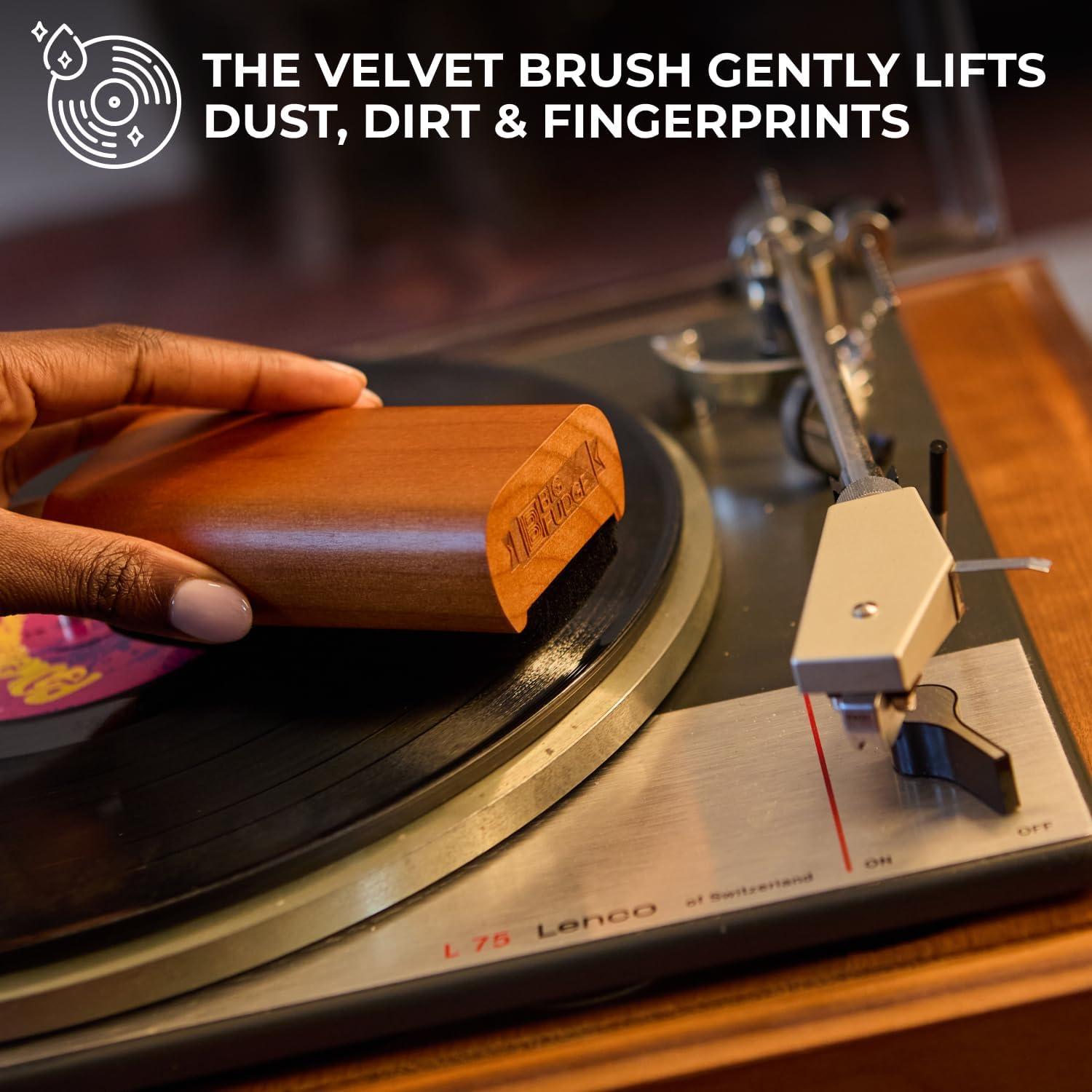 Kit de Limpieza de Discos de Vinilo Big Fudge 4 en 1