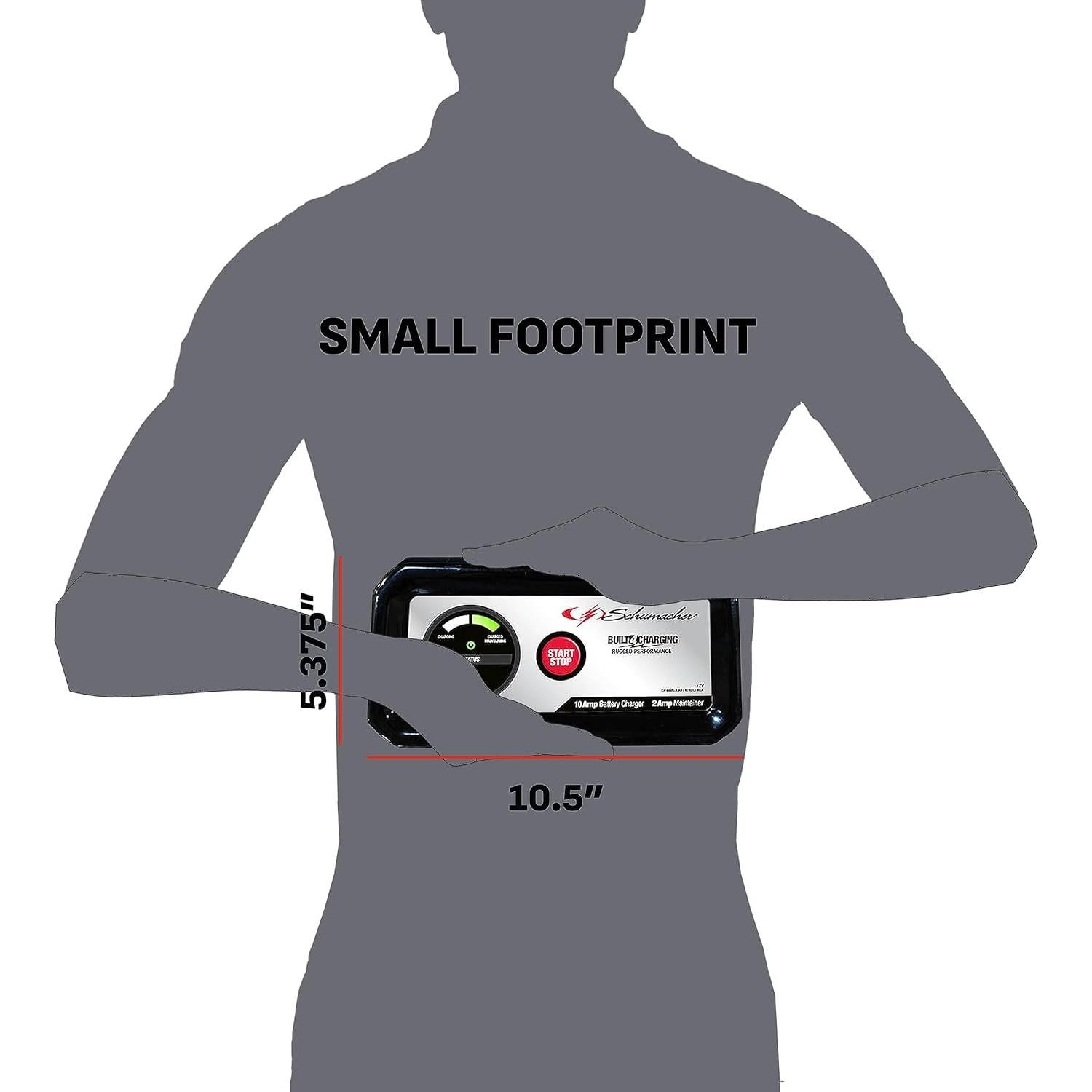 Cargador y Mantenedor Schumacher SC1282 10A 12V Automático