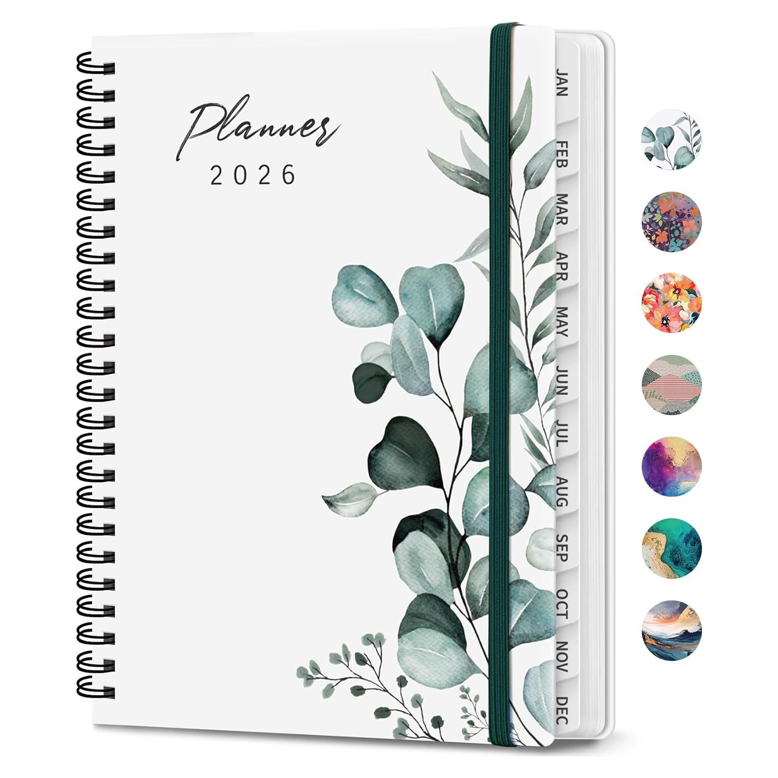 Planificador 2026 JEJEGO A5 Tapa Dura Semanal y Mensual