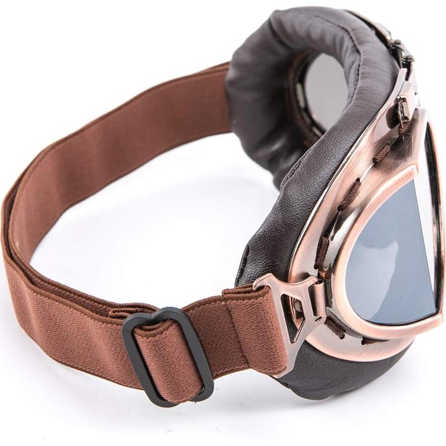 Gafas de Motocicleta Evomosa MG55 Vintage Anti Vaho