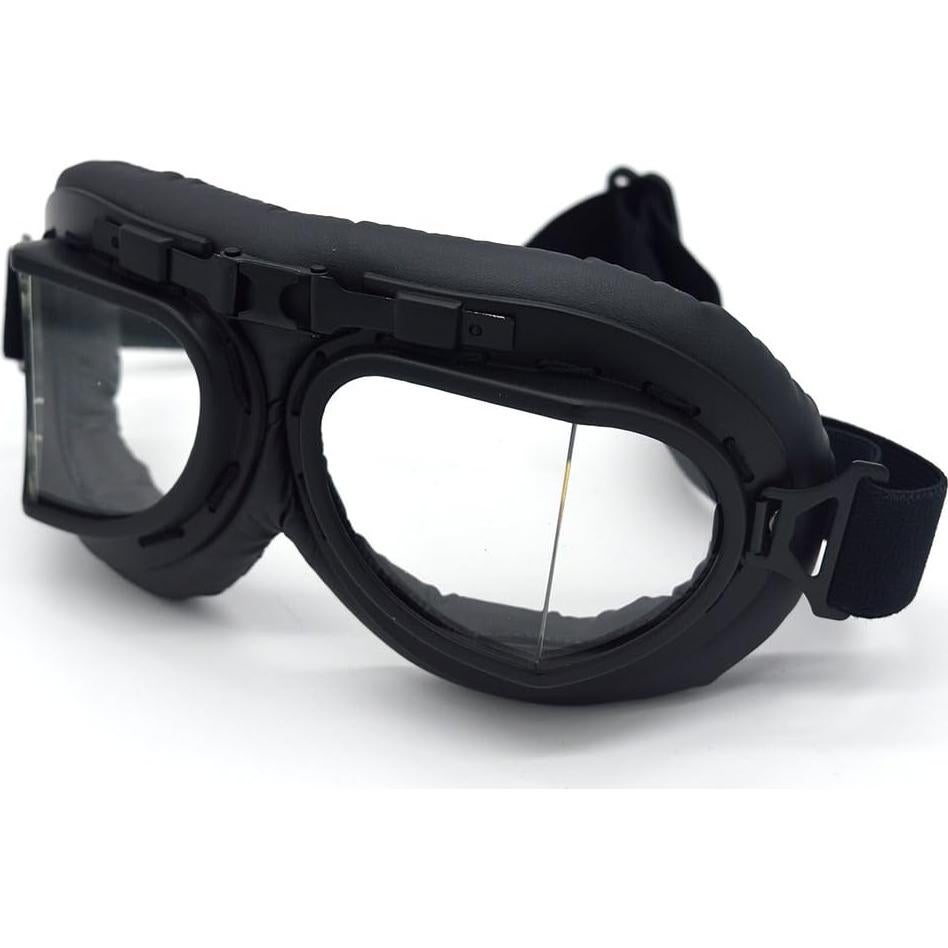 Gafas de Motocicleta Evomosa Vintage UV Antiempañante