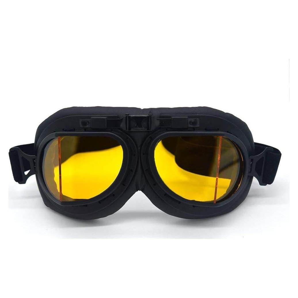 Gafas de Motocicleta Evomosa MG55 Amarillas Antiniebla