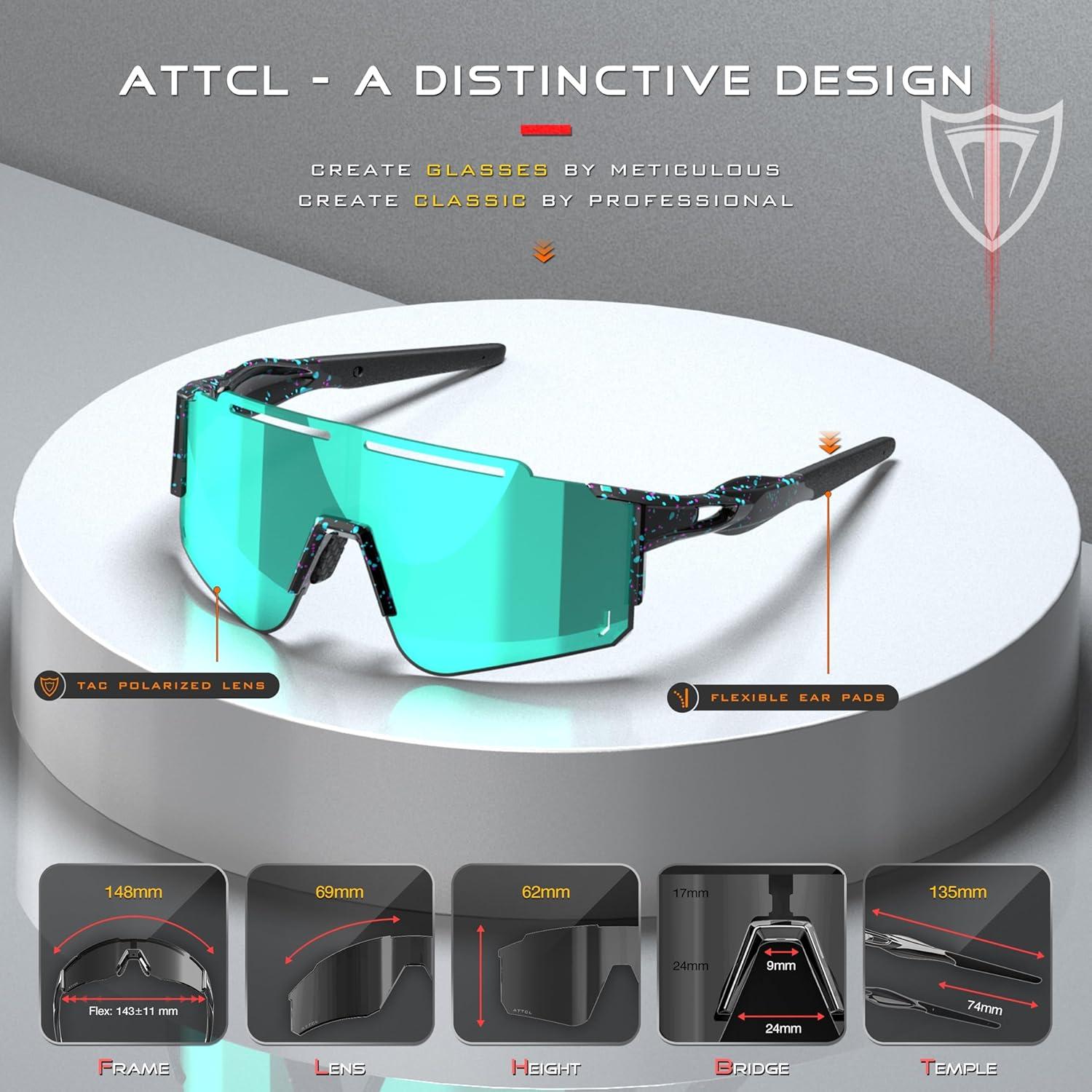 Gafas de sol ATTCL UV 400 para ciclismo y deportes
