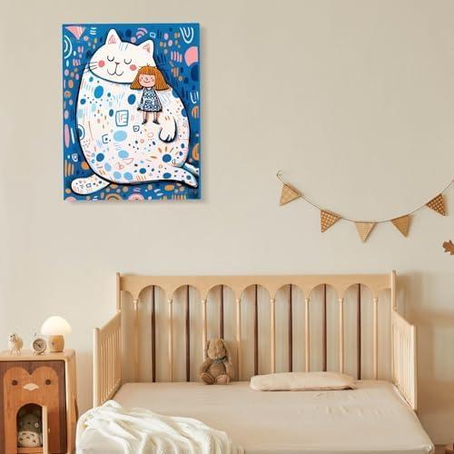 Paquete de 7 Lienzos de Algodón ESRICH 28x36 cm para Pintura