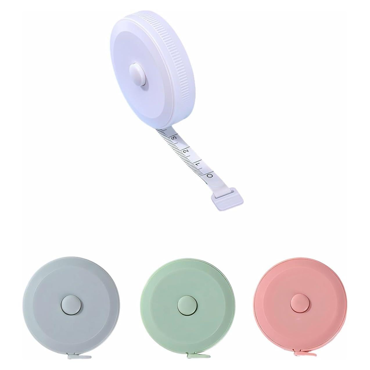 Juego de 4 Cintas Métricas Retráctiles Ryandesign 150 cm