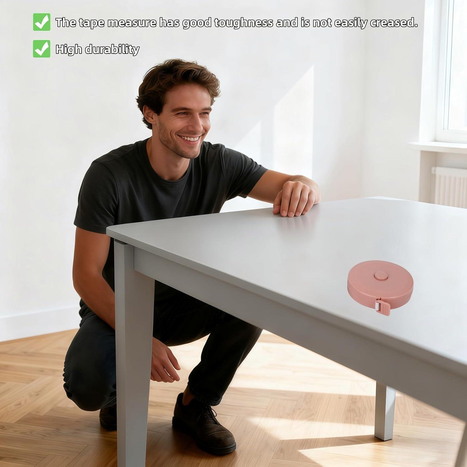 Juego de 4 Cintas Métricas Retráctiles Ryandesign 150 cm