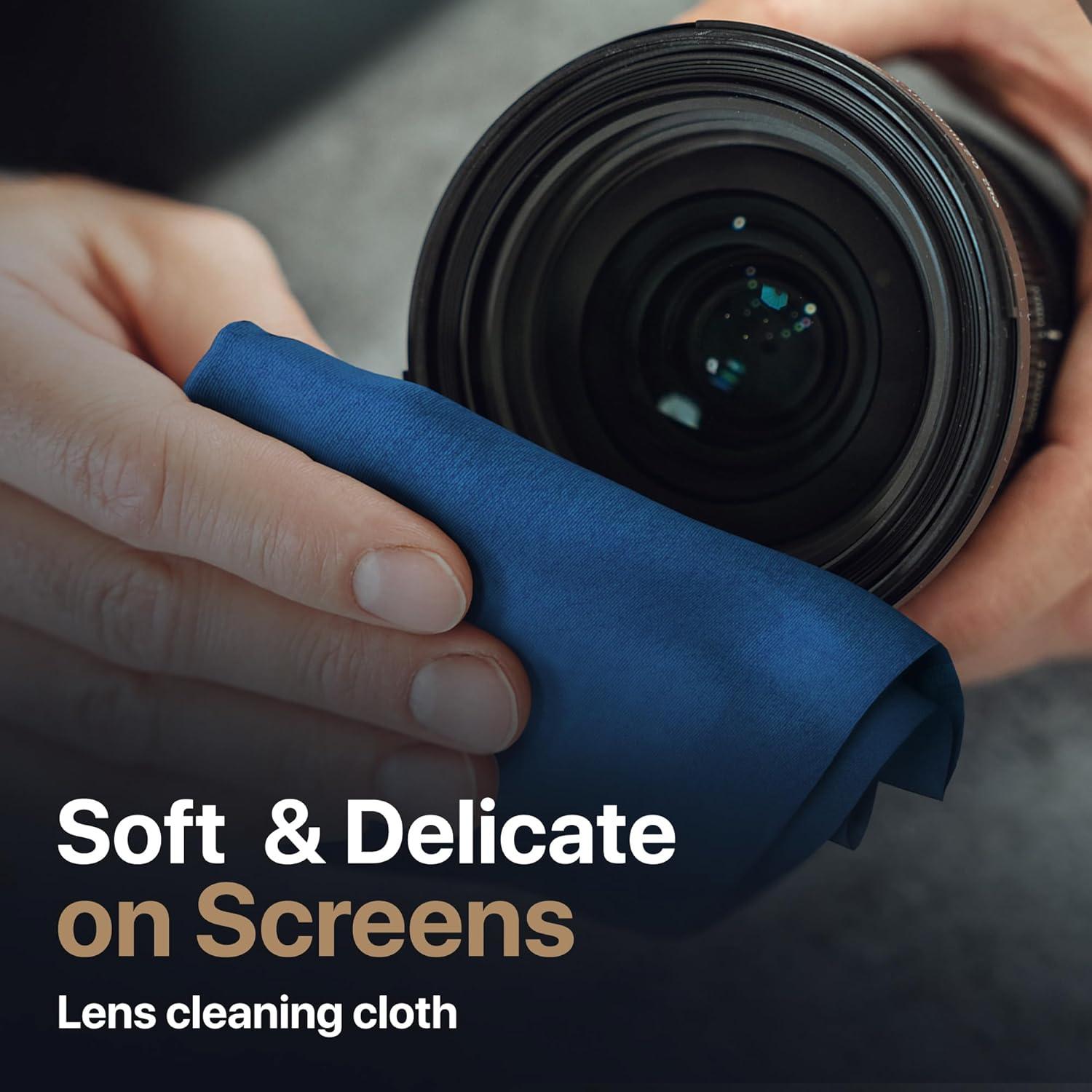 Paquete de 3 Paños Microfibra Kuzy 29x19 cm Reutilizables