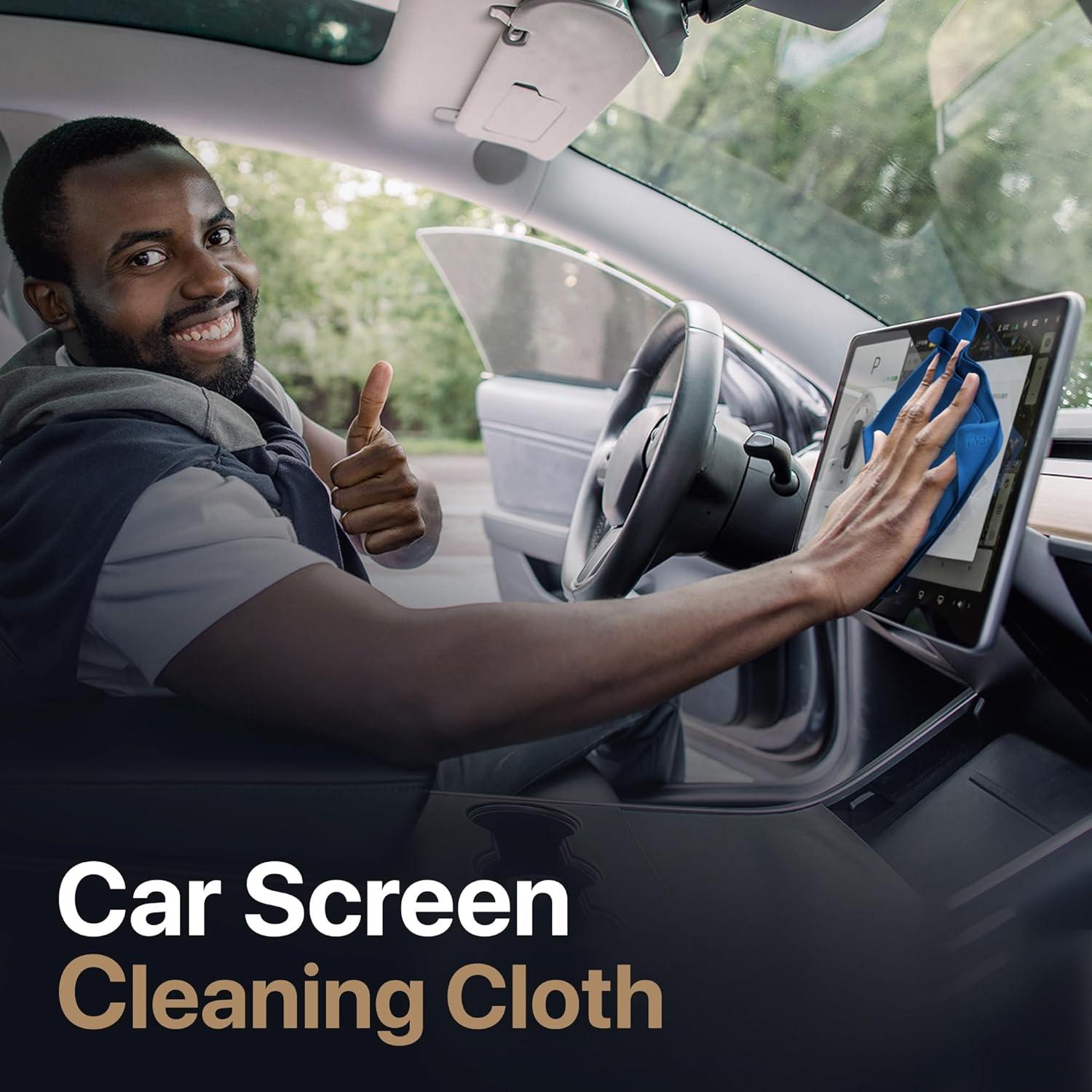 Paquete de 3 Paños Microfibra Kuzy 29x19 cm Reutilizables