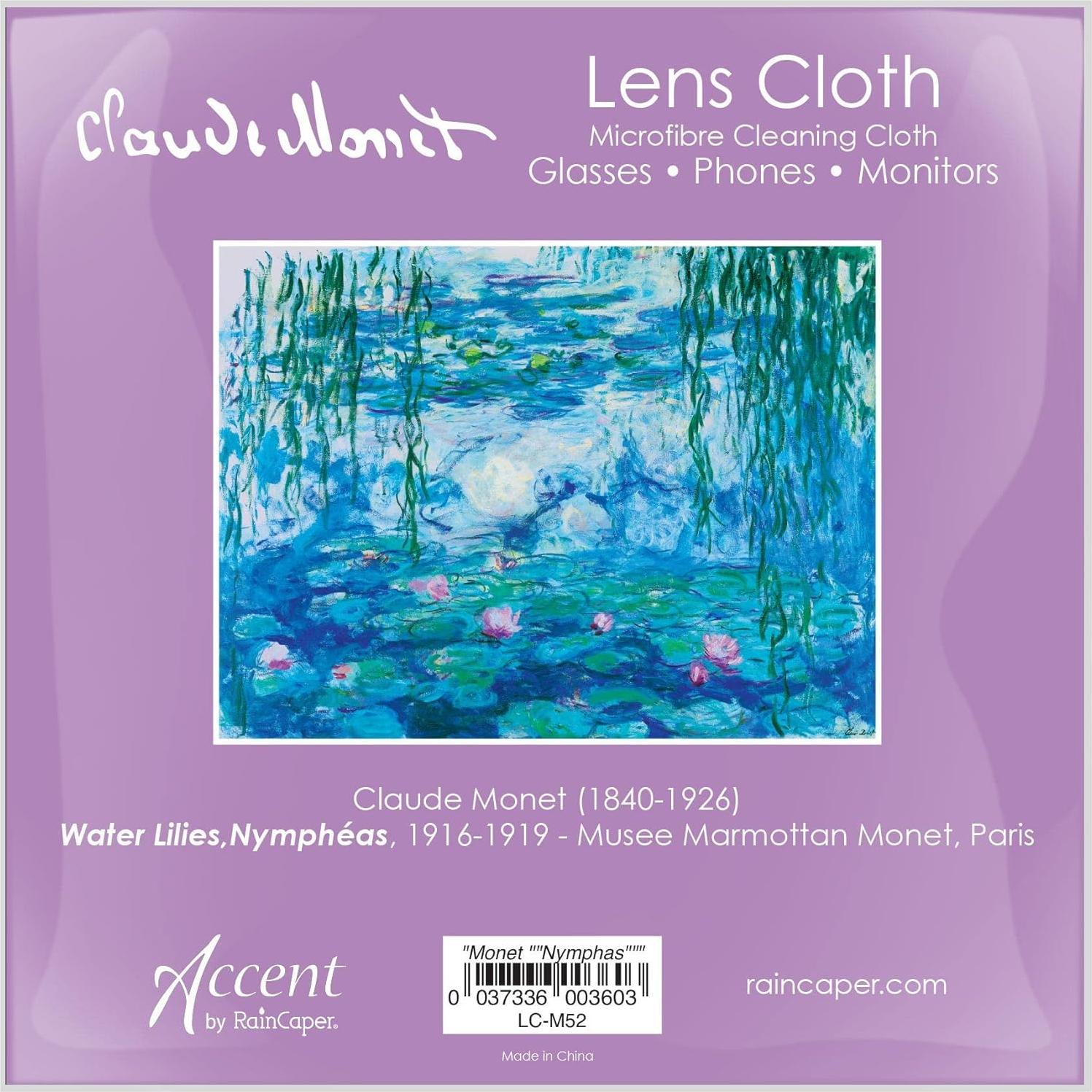 Paño de limpieza microfibra RainCaper 15x15 cm Monet