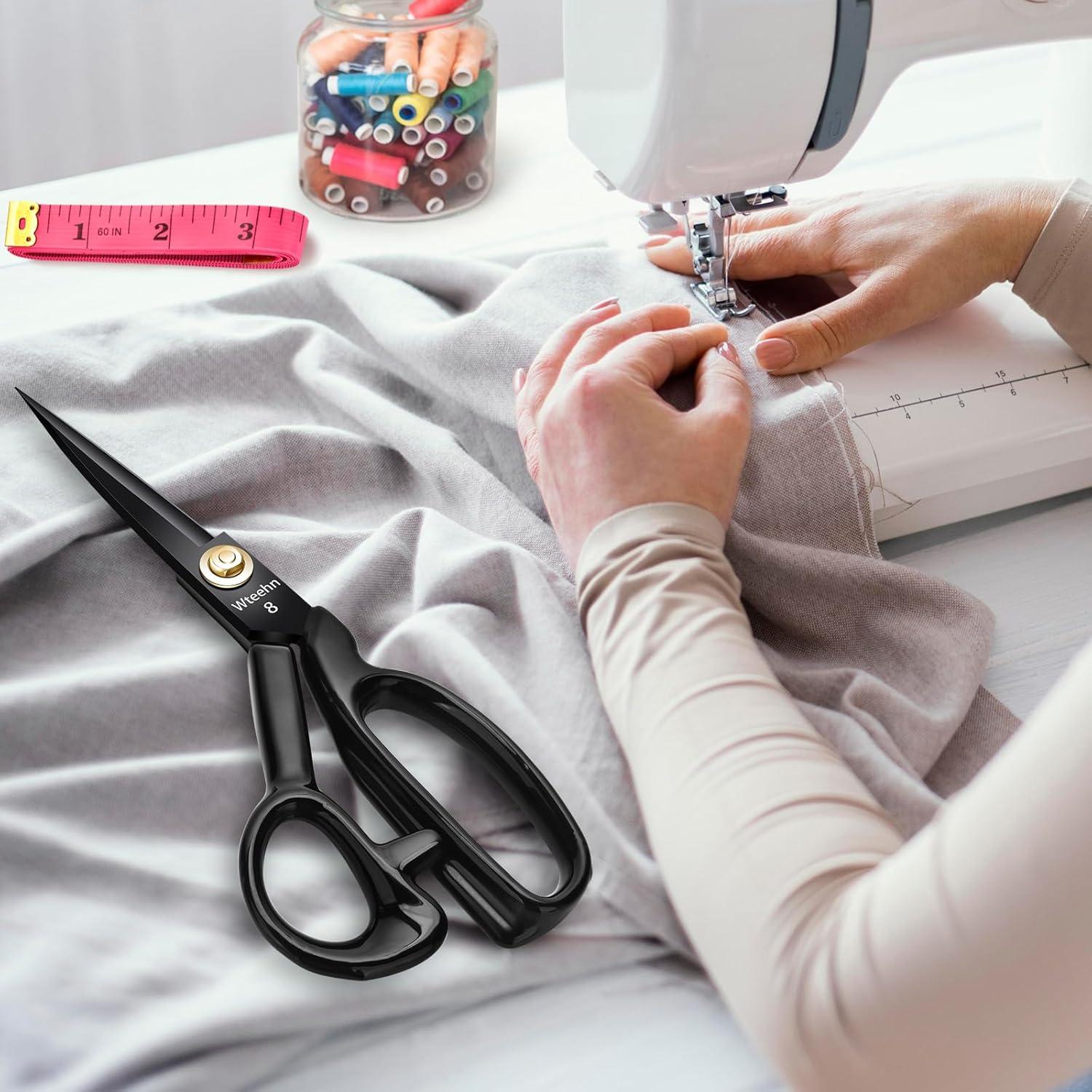 Tijeras de Tela Wteehn 20.32 cm Afiladas para Costura y Manualidades