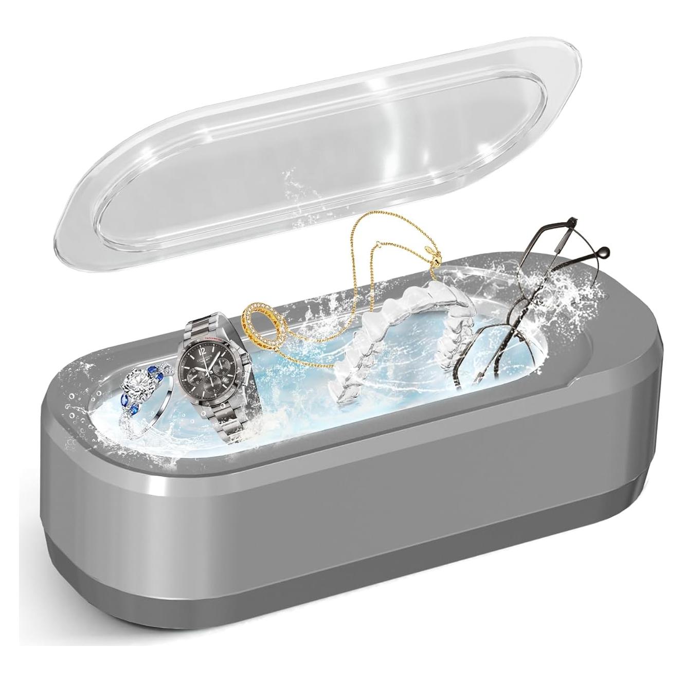 Limpiador Ultrasónico KUNPHY 350ml 46KHz Joyas y Gafas