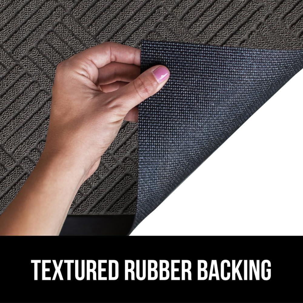 Felpudo GORILLA GRIP WeatherMax 73.7x43.2 cm Gris Diamante