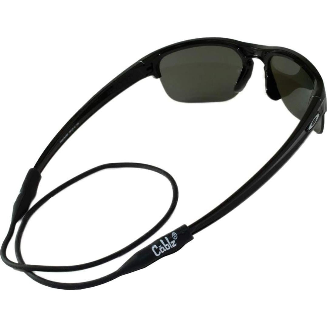 Cablz Retenedor de Gafas Silicona Clásico 40.64 cm Negro