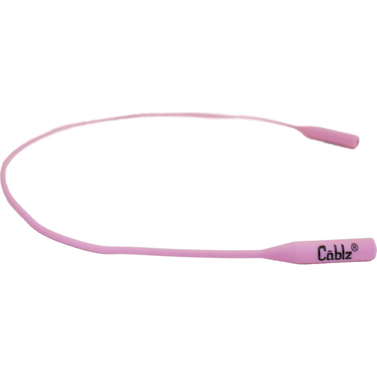 Cablz Retenedor de Gafas de Silicona Rosa 40,64 cm Clipz