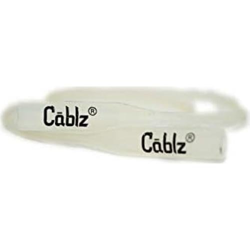 Cablz Retenedor de Gafas Silicona Clásico 40.64 cm Blanco