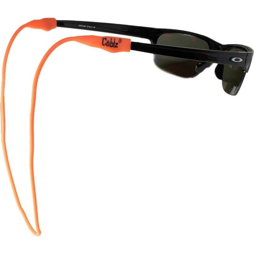 Cablz Retenedor de Gafas Silicona Naranja 40.64 cm Clásico