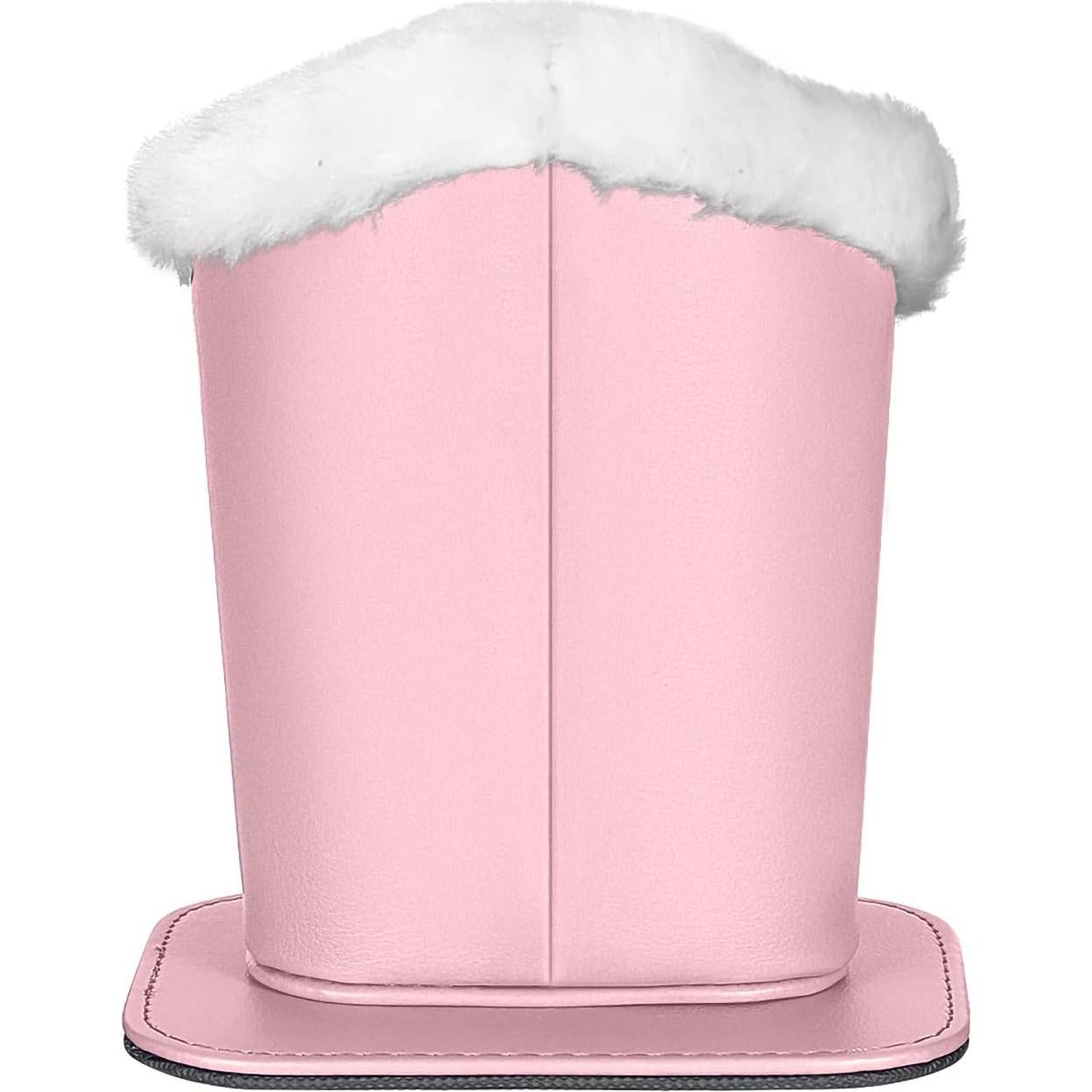 Soporte para Gafas MOSISO Rosa con Base Magnética y Cuero PU