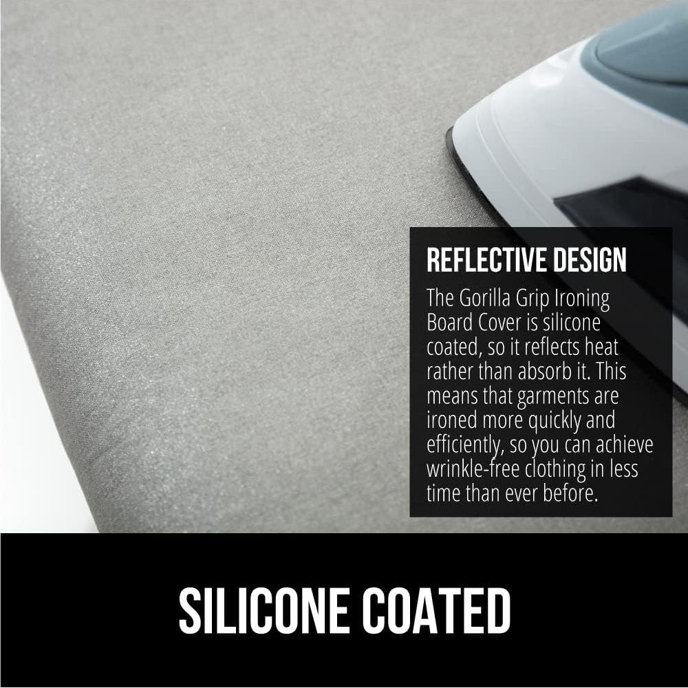 Cubierta y Almohadilla de Tabla de Planchar GORILLA GRIP 15x54 cm