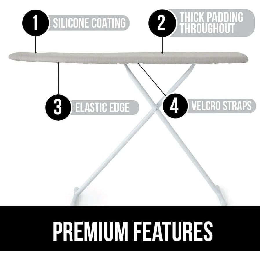 Cubierta y Almohadilla de Tabla de Planchar GORILLA GRIP 15x54 cm