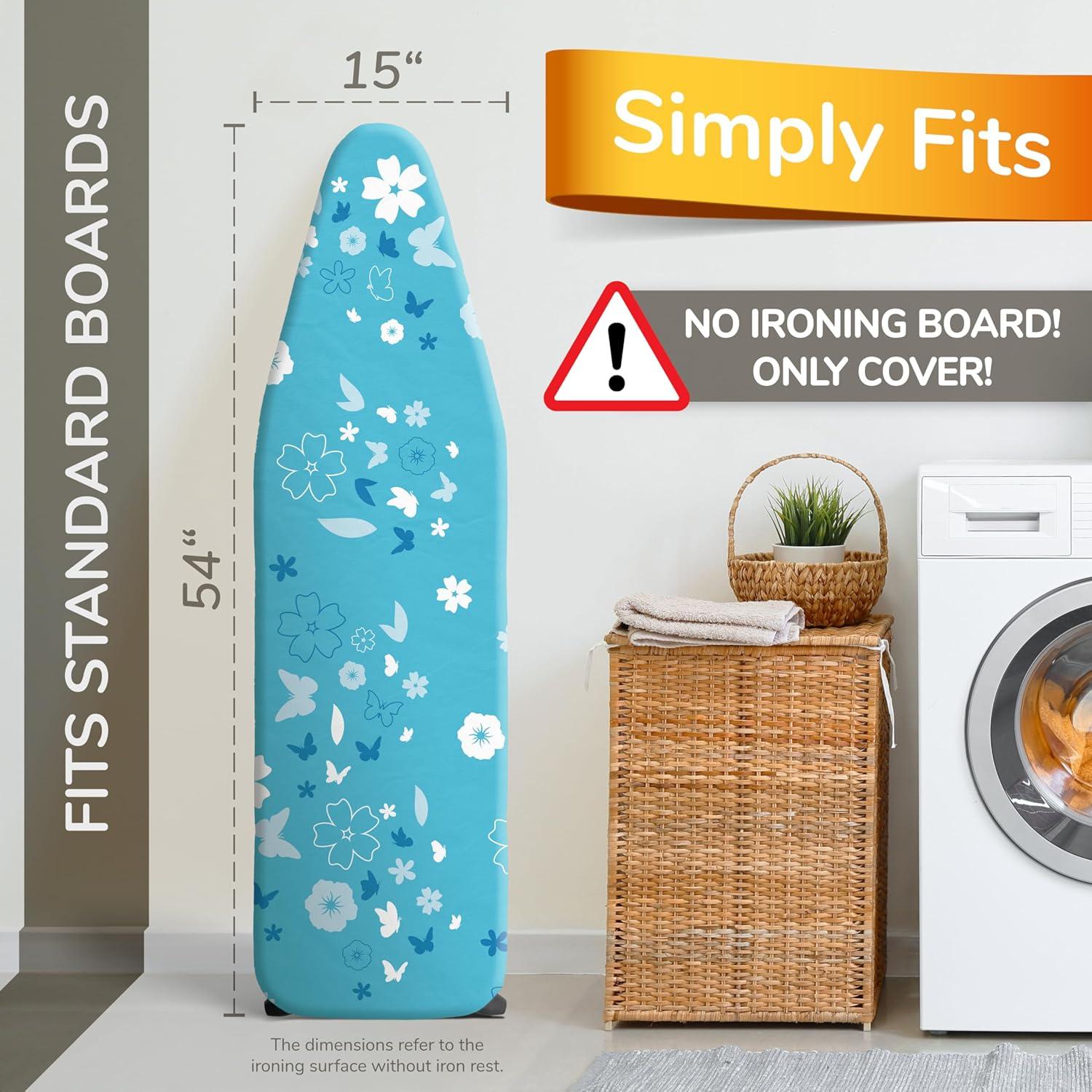 Funda para Tabla de Planchar Smart & Gentle 38x137 cm Turquesa