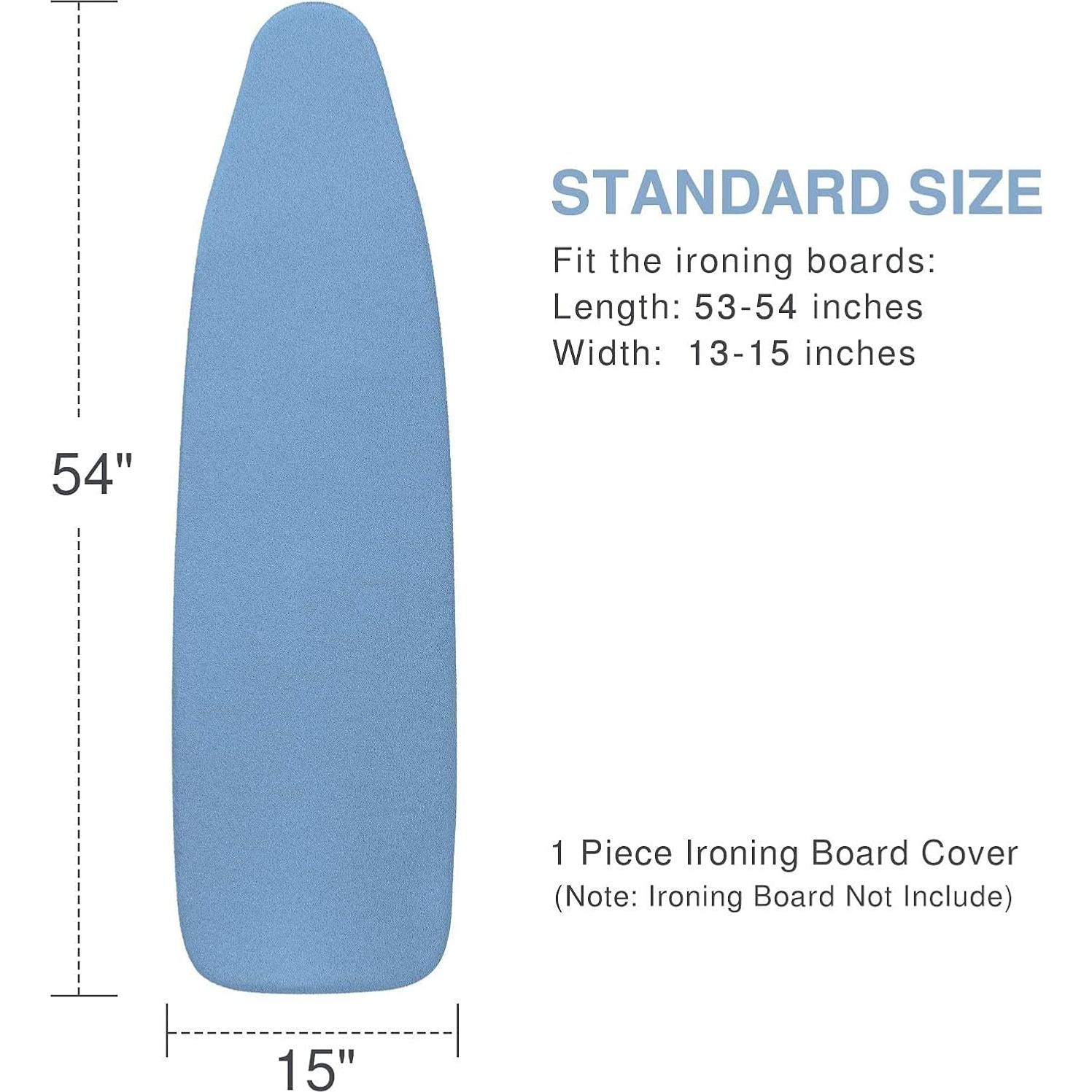 Funda y Almohadilla para Tabla de Planchar VividPaw 38x137 cm Azul