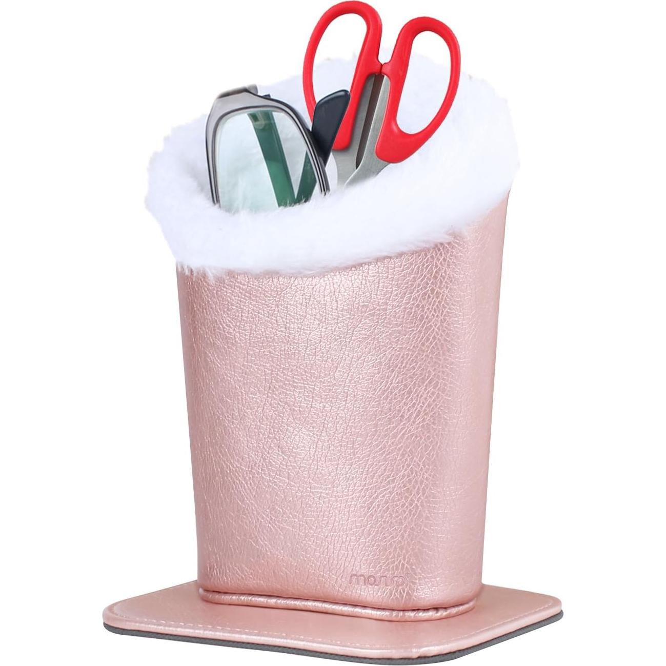 Soporte para Gafas MOSISO de Cuero PU con Base Magnética