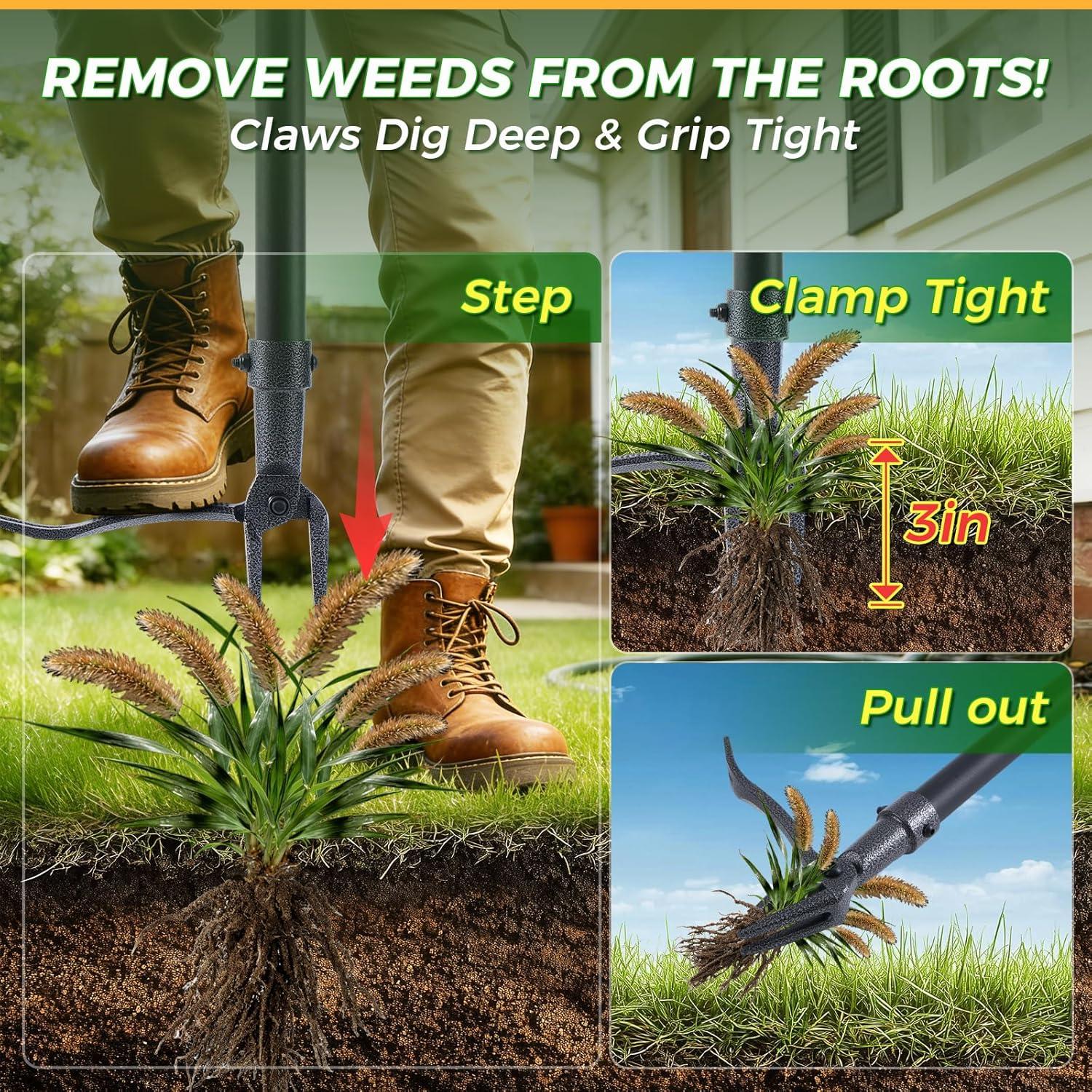 Extractor de Malezas RexWeed FX-TGWT, Acero 116.84 cm Ajustable