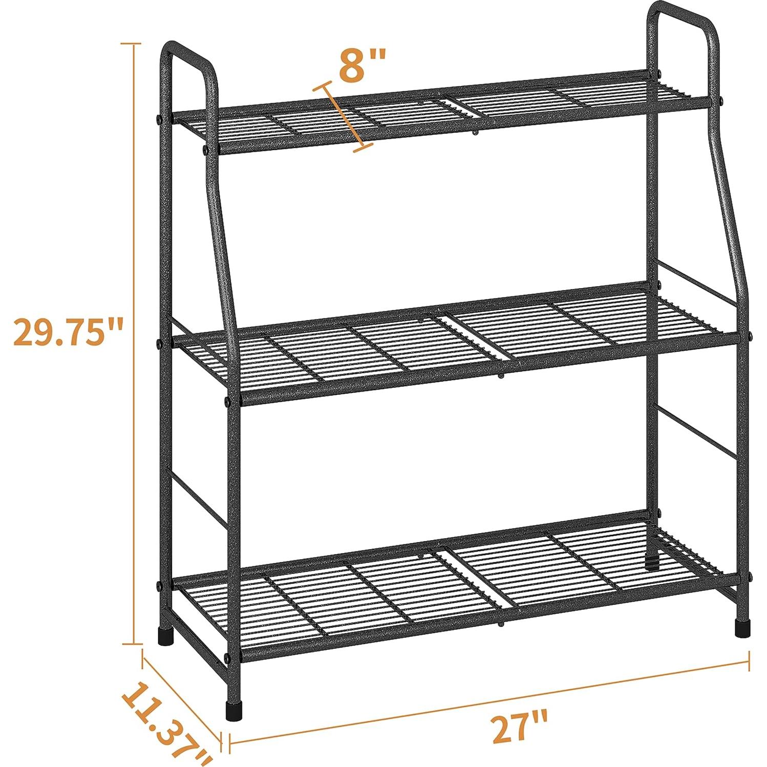 Soporte de Planta 3 Niveles Simple Trending Metal Impermeable