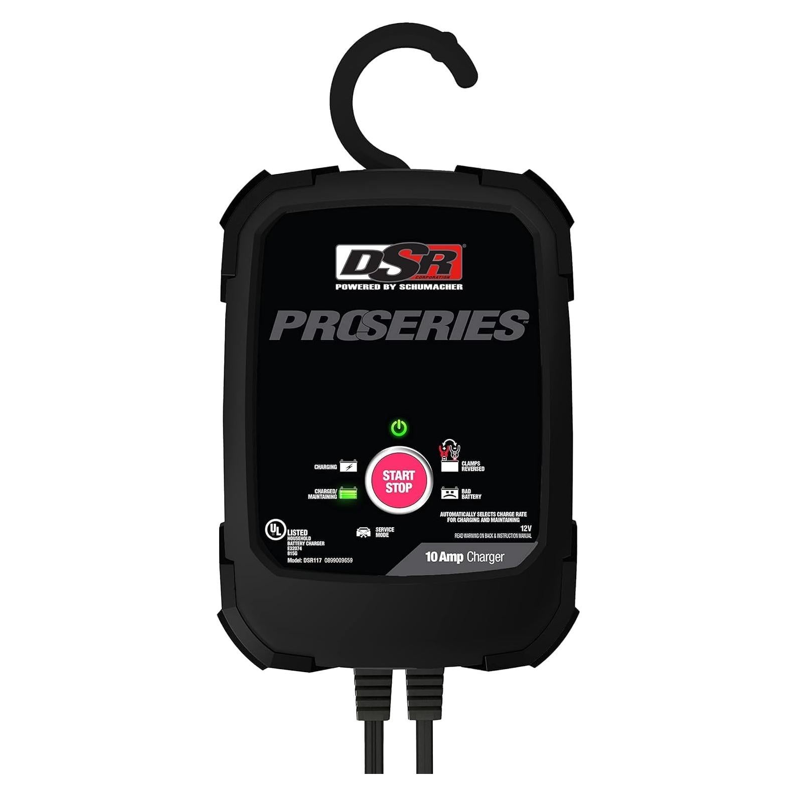 Cargador de Batería Schumacher DSR117 10A 12V Automático