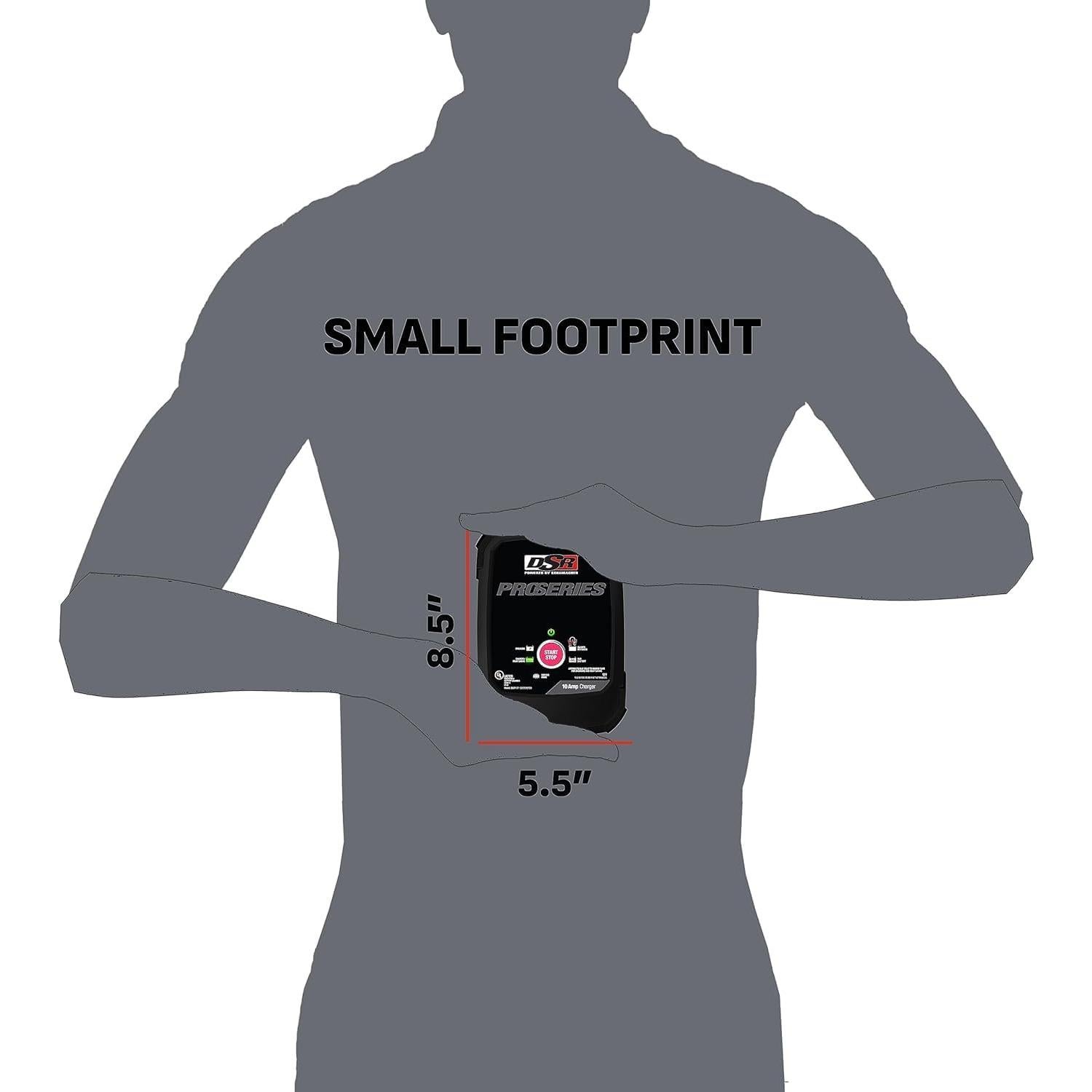 Cargador de Batería Schumacher DSR117 10A 12V Automático