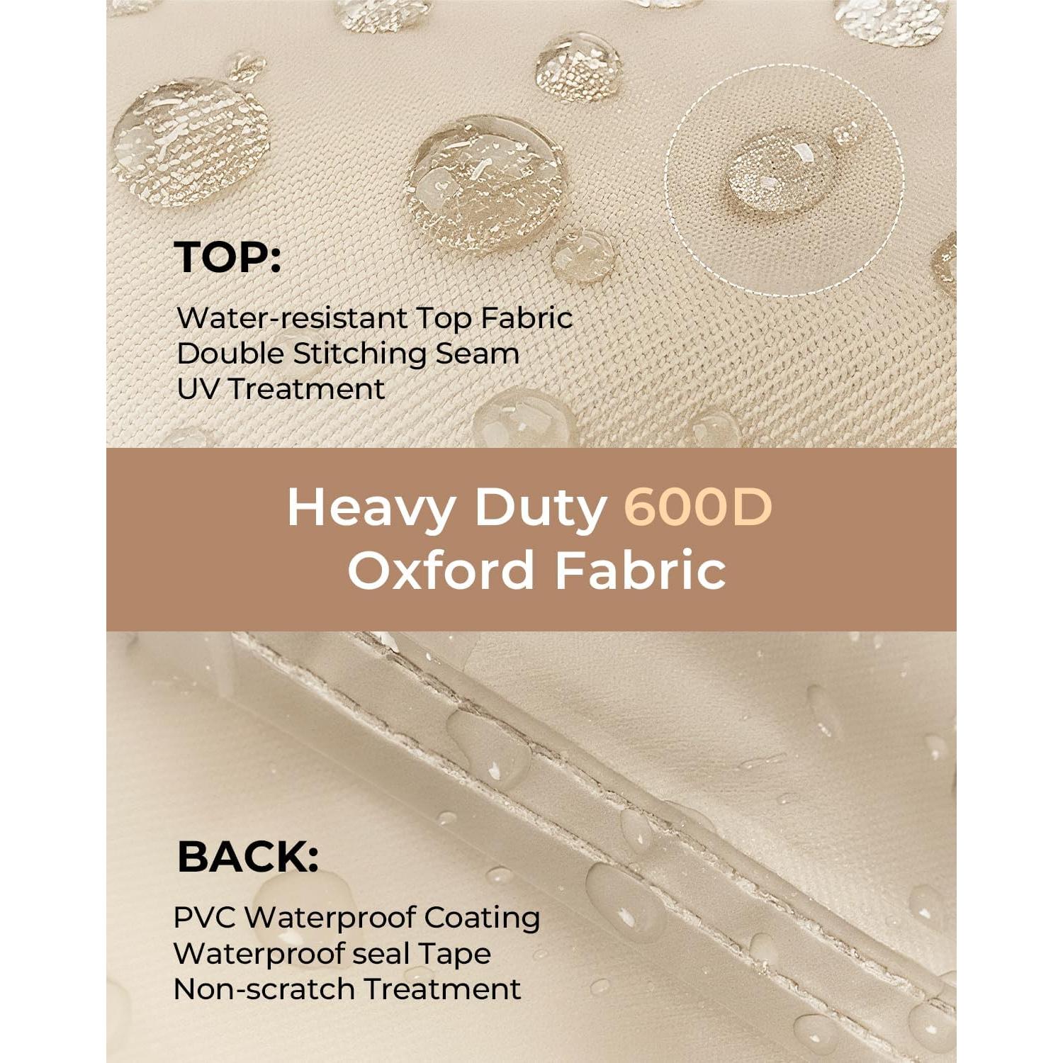 Cubiertas para Muebles de Patio Loriano 5 Piezas Impermeables