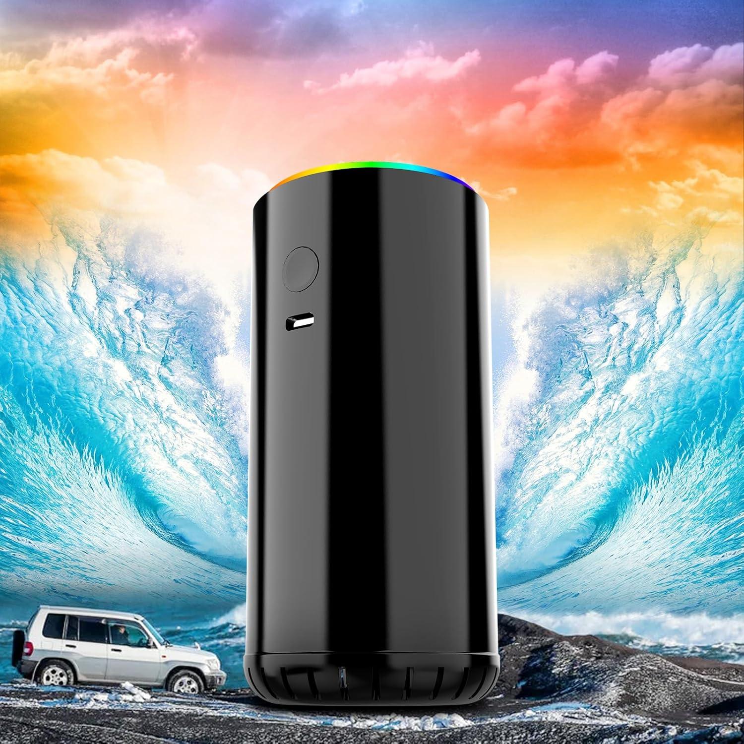 Ambientador de Coche Amor Lyris CO01 100ml Luz RGB 5 Modos