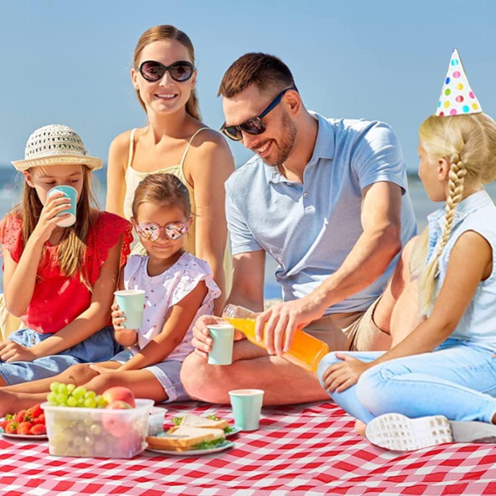 Manta de Picnic Impermeable PUPOPIK 203x152cm Roja