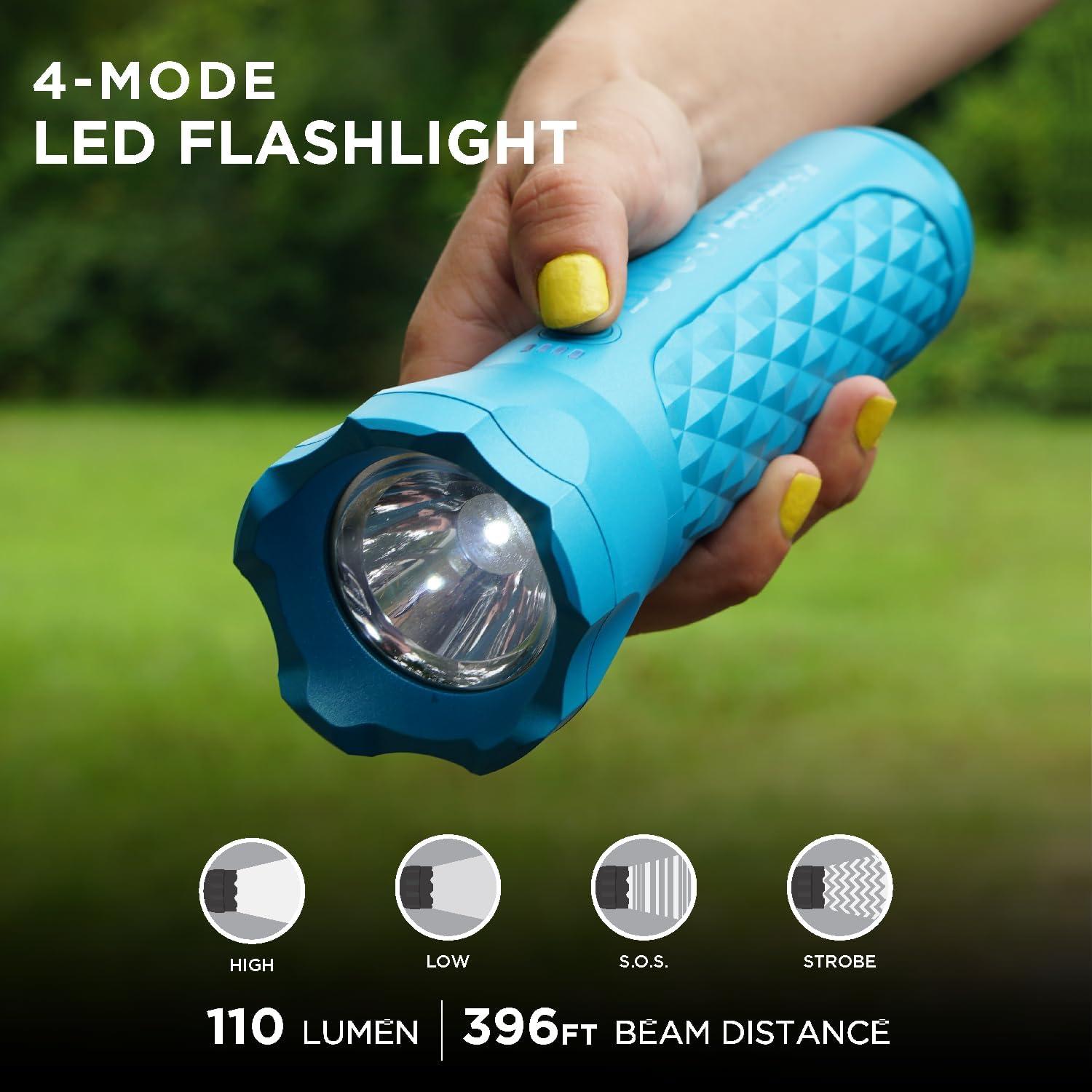 Arrancador Portátil BoostHero 6000mAh Linterna LED Azul