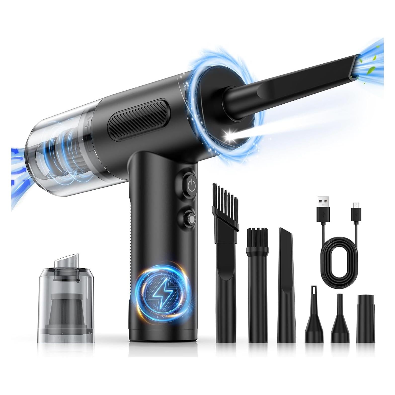 Soplador y Aspiradora KOPIDOE VC016 3 Velocidades LED